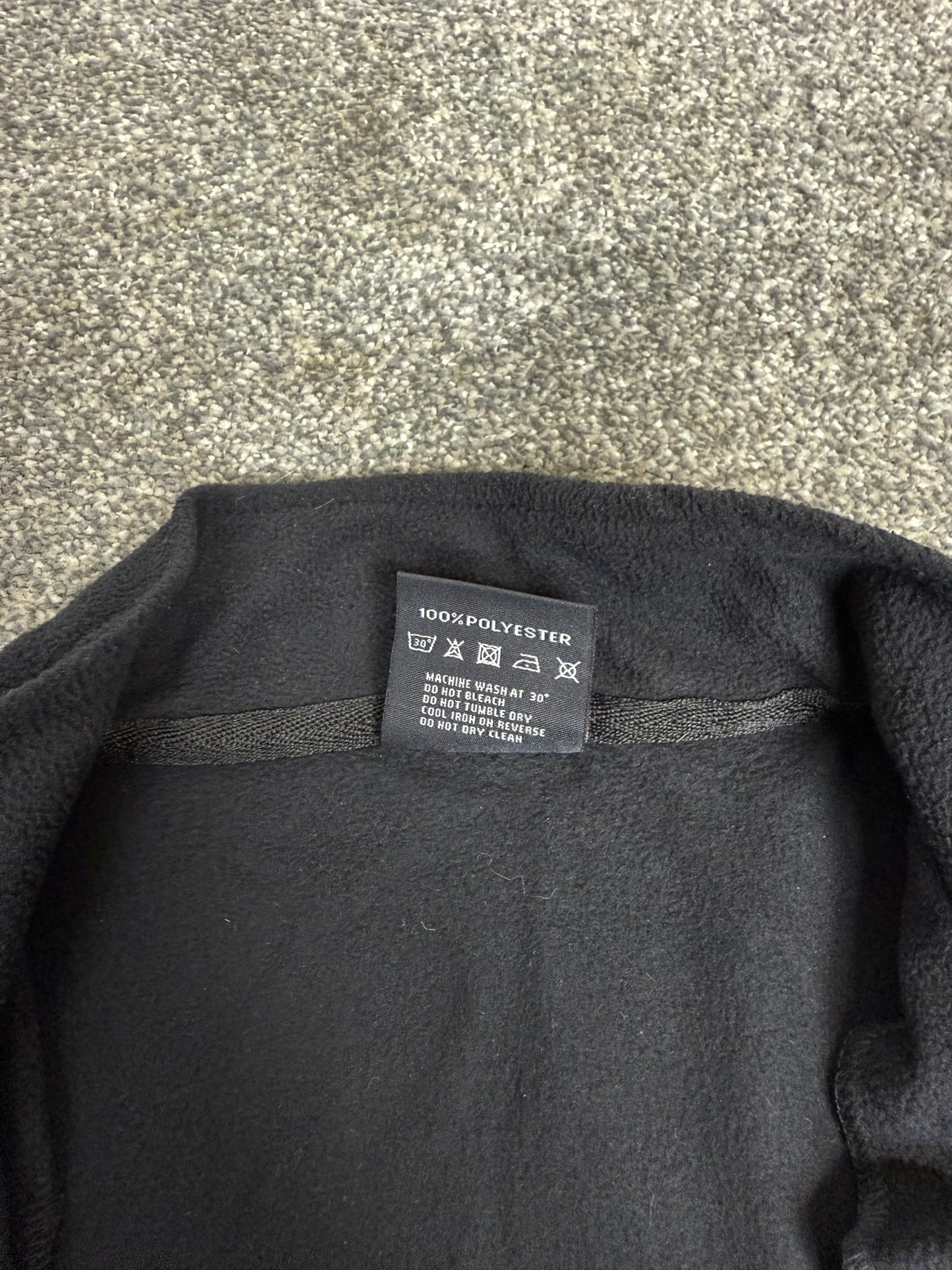 Ex Police Keela Black Micro Fleece Lightweight Hiking Top - Large