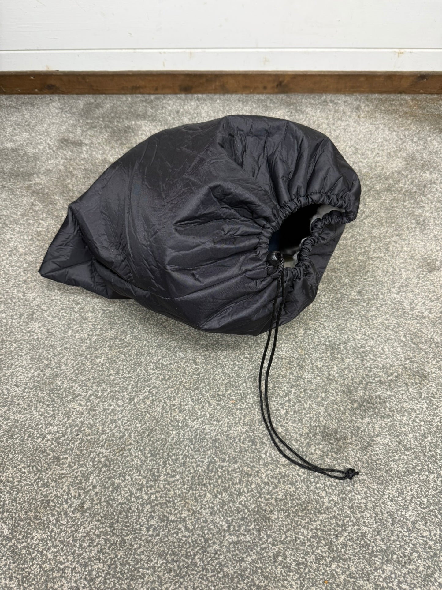 Ex Police Riot Helmet Defender & Bag 58-59cm VGC Genuine Obsolete Collectable