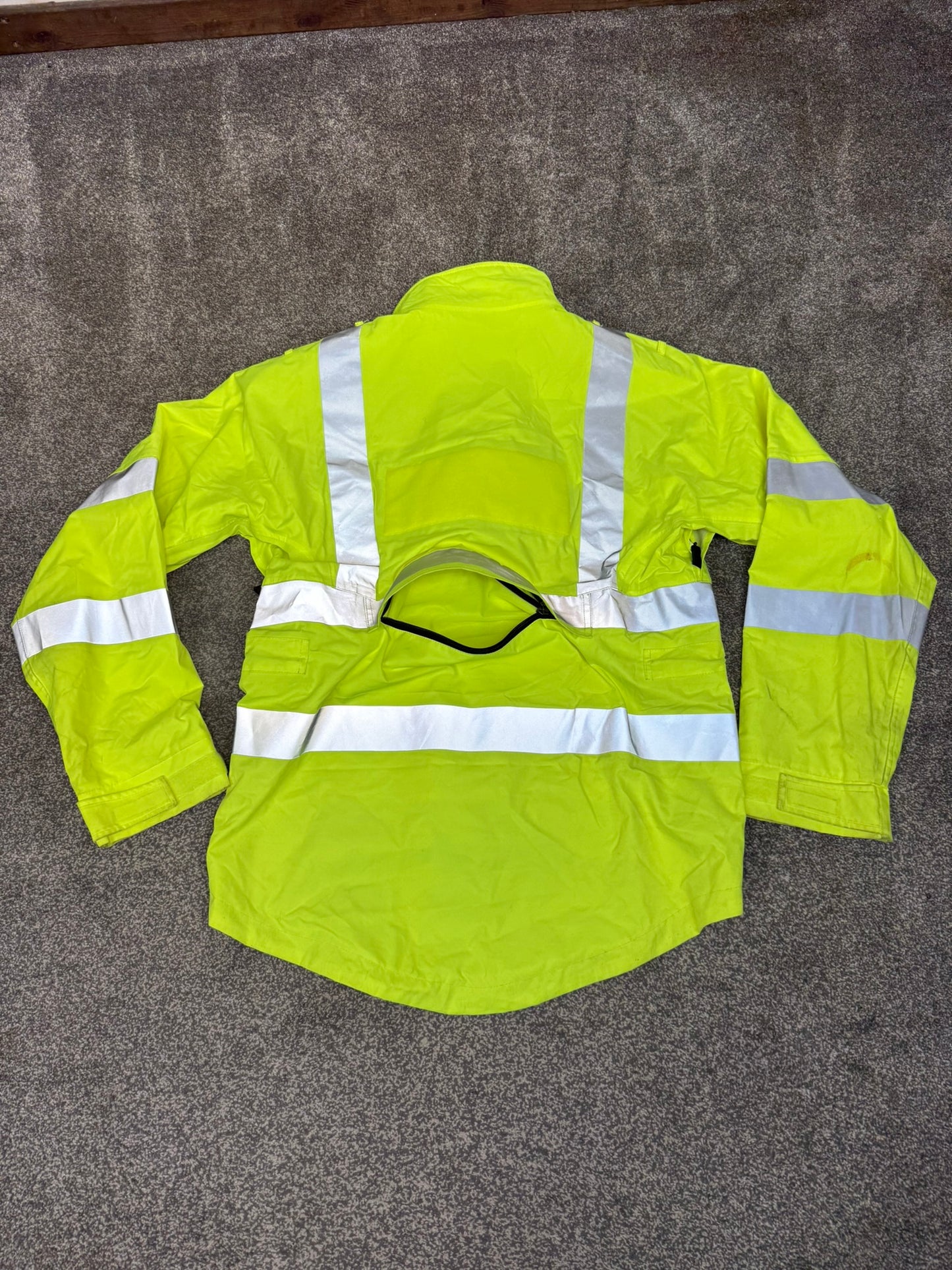 Ex Police Cycling Hi Vis Jacket Cyclist Waterproof Coat Security Events