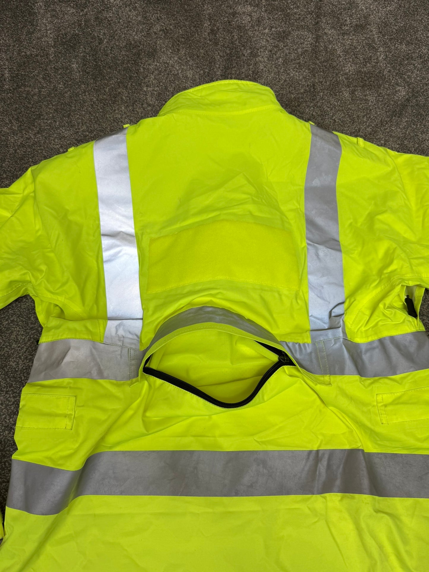 Ex Police Cycling Hi Vis Jacket Cyclist Waterproof Coat Security Events