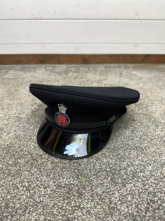 Ex Essex Police Community Support Officer Peak Cap Patrol Hat Collector Memorabilia Display