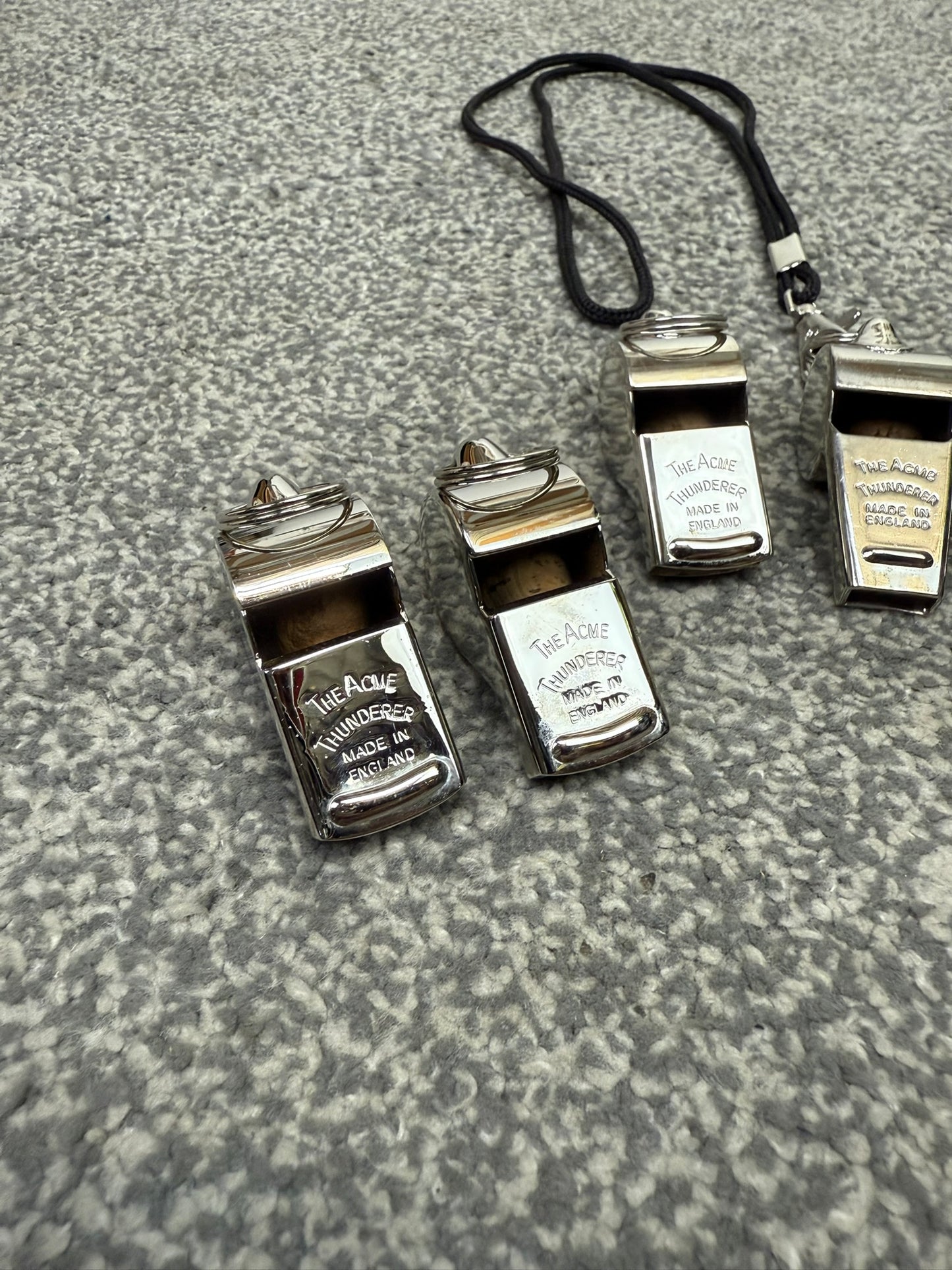7x Ex Police ACME Thunderer Whistle Job Lot Made In England Collectable Display