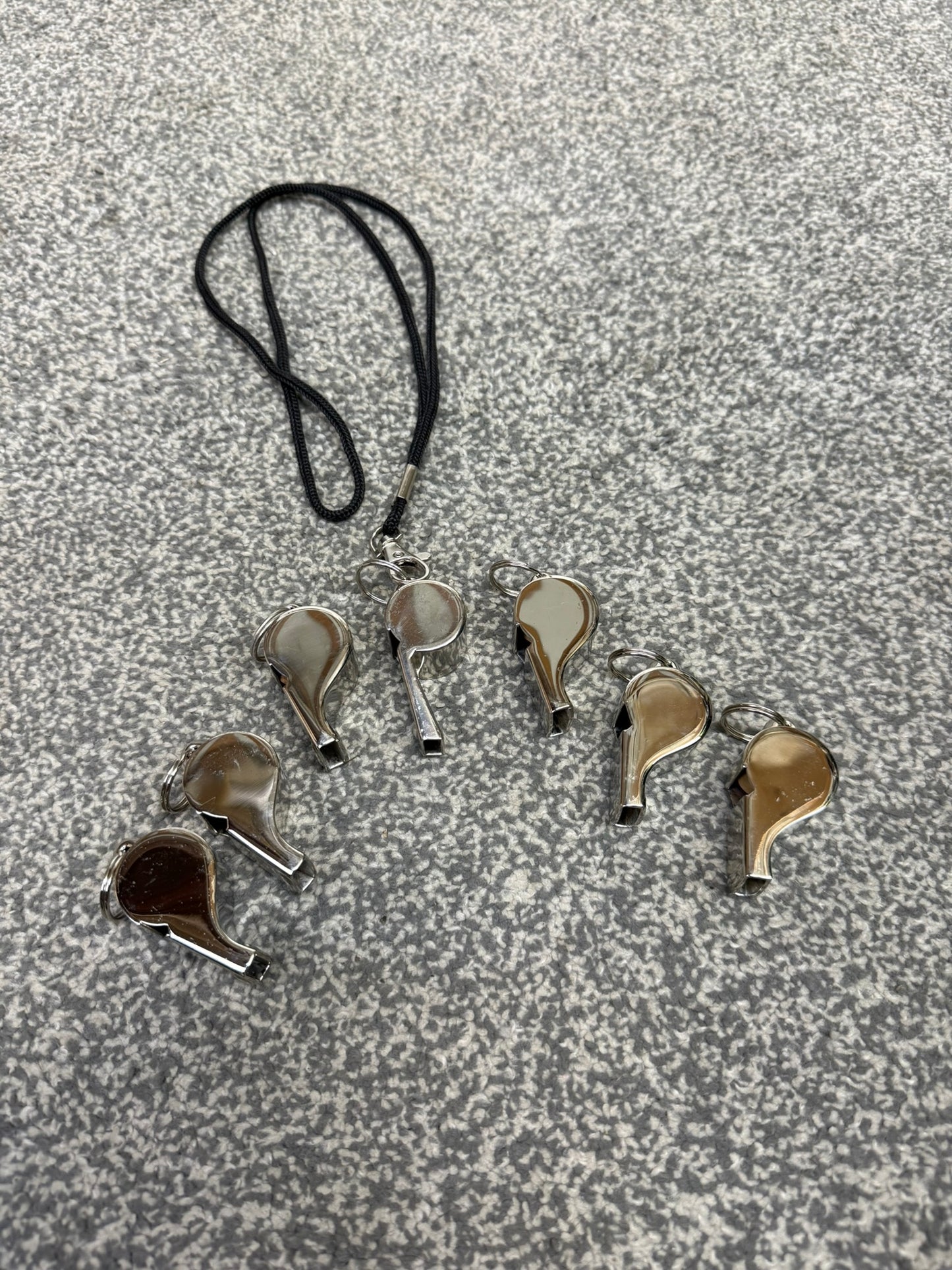 7x Ex Police ACME Thunderer Whistle Job Lot Made In England Collectable Display
