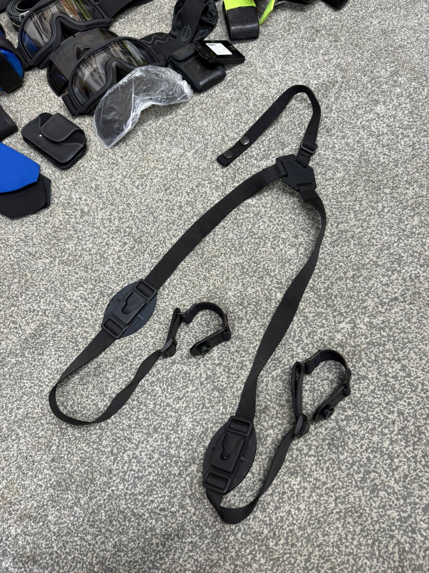 Ex Police Accessory Job Lot Belts Pouches Gloves Cap Goggles Security Lot