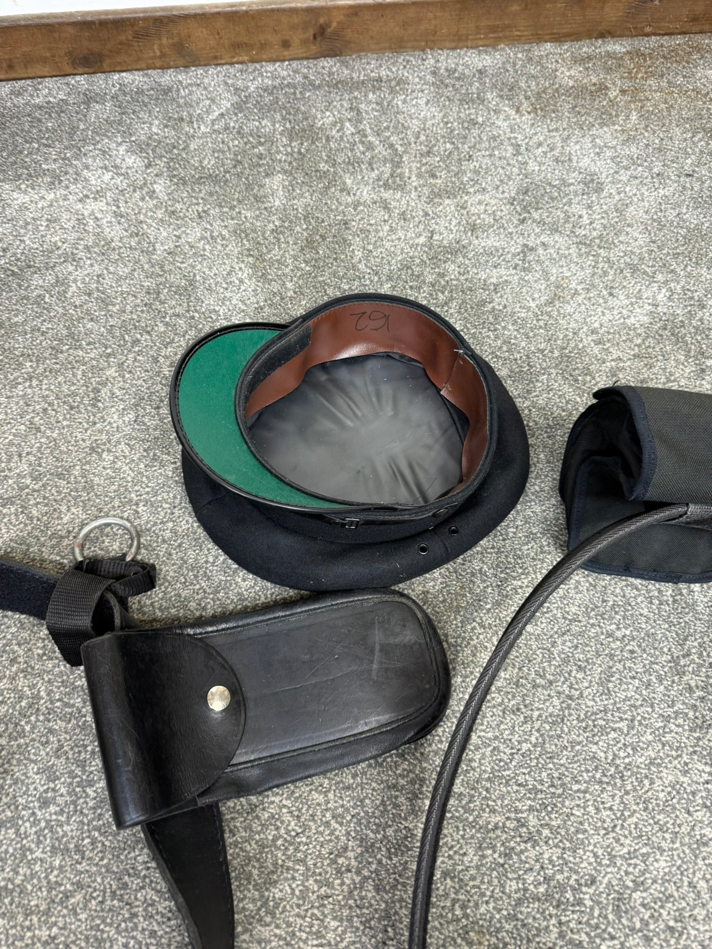 Ex Police Accessory Job Lot Belts Pouches Gloves Cap Goggles Security Lot