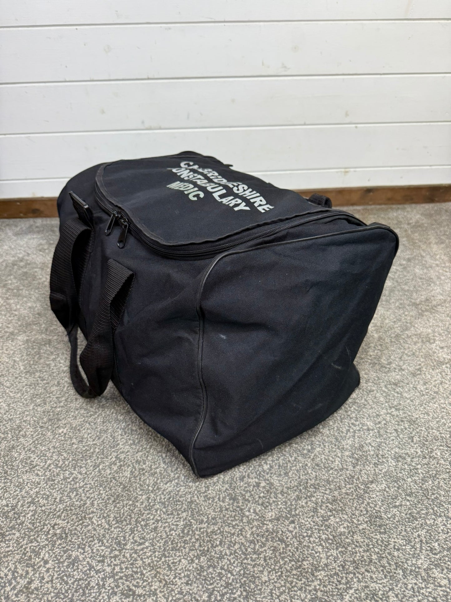 Obsolete Cambridge Constabulary Police Medic Bag Holdall