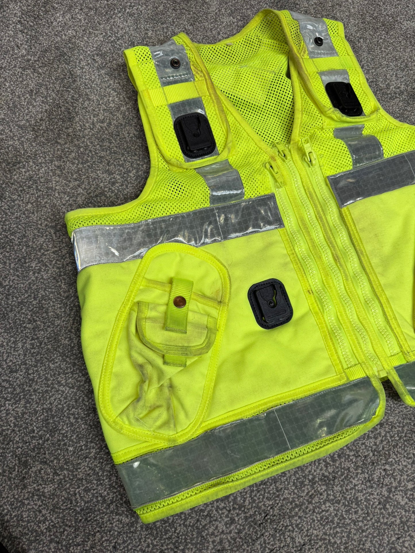 Ex Police Hi Vis Utility Tac Vest Security Patrol Equipment Vest Marshall
