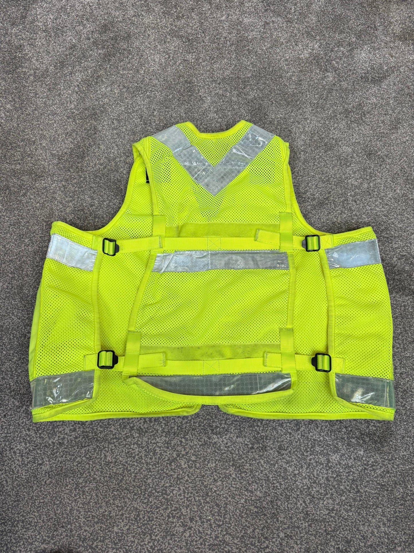 Ex Police Hi Vis Utility Tac Vest Security Patrol Equipment Vest Marshall