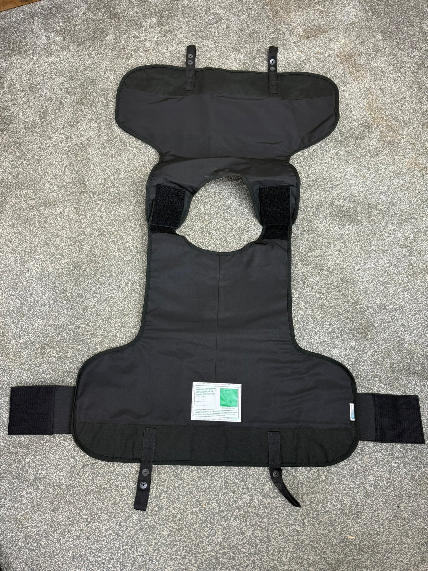 Ex Police Mehler Body Armour Cover Black Security TV Film Uniform