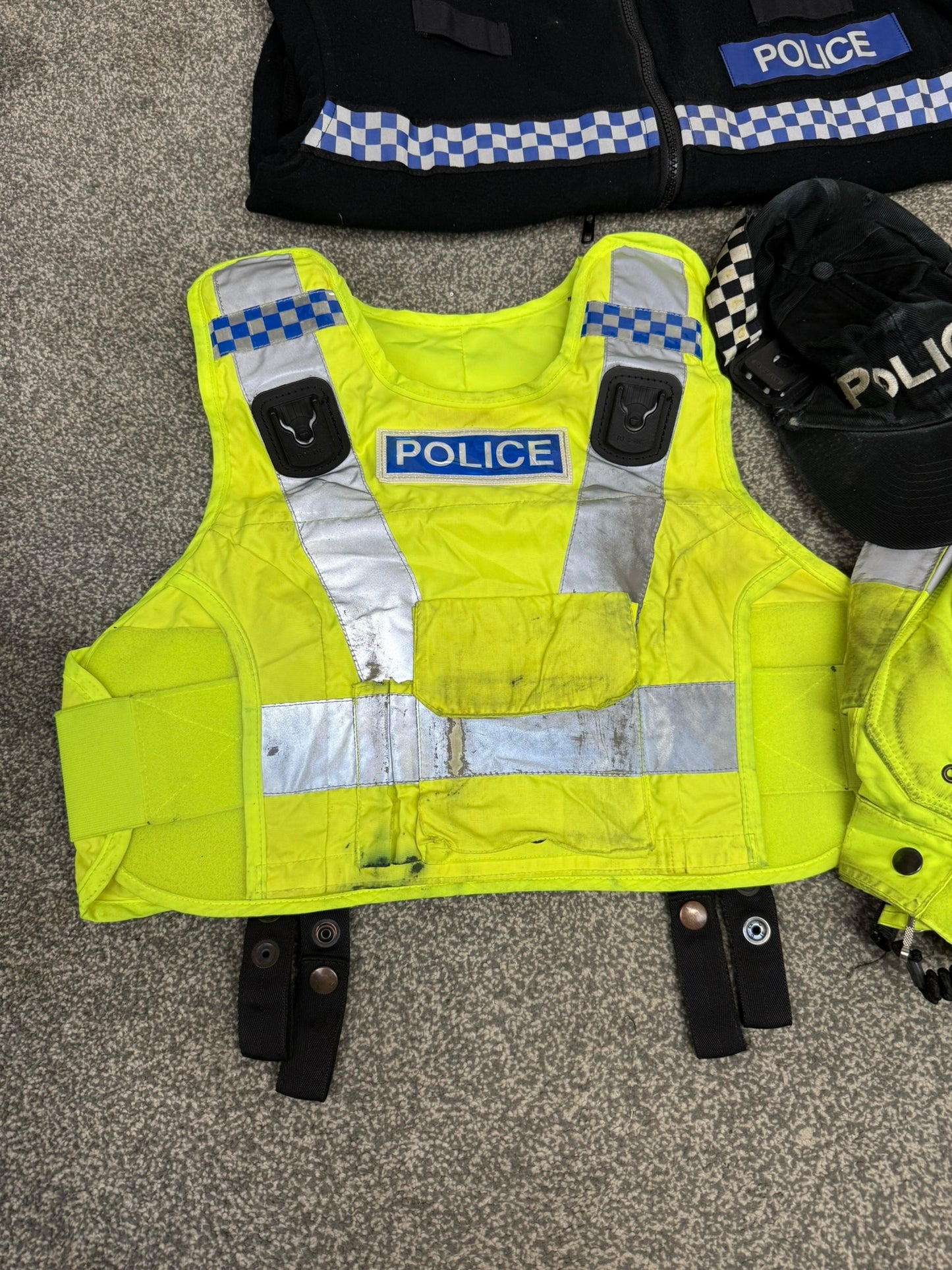 Ex Police Clothing Job Lot Vests & Fleeces Cap - Grade B