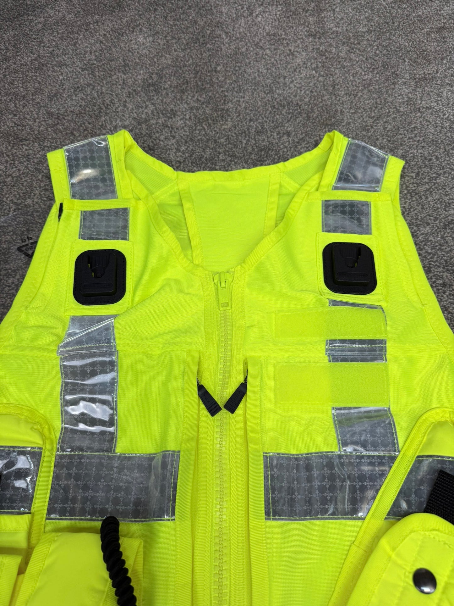 Ex Police Hi Vis Tac Vest Equipment Utility Vest Model 774 Patrol SIA Security