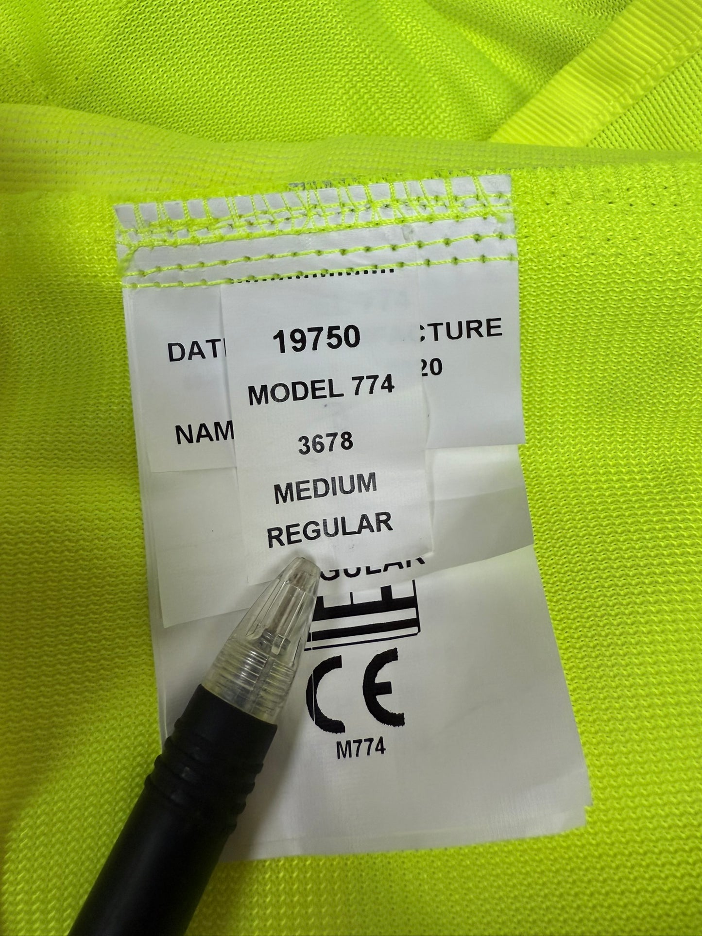 Ex Police Hi Vis Tac Vest Equipment Utility Vest Model 774 Patrol SIA Security