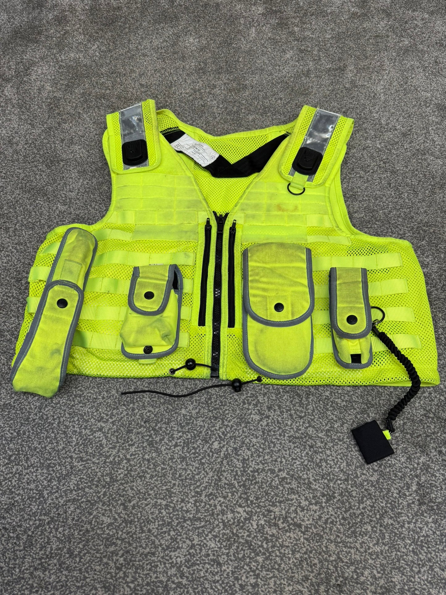 Ex Police Hi Vis Safariland Vest Molle Tactical Utility Security Vest XXL
