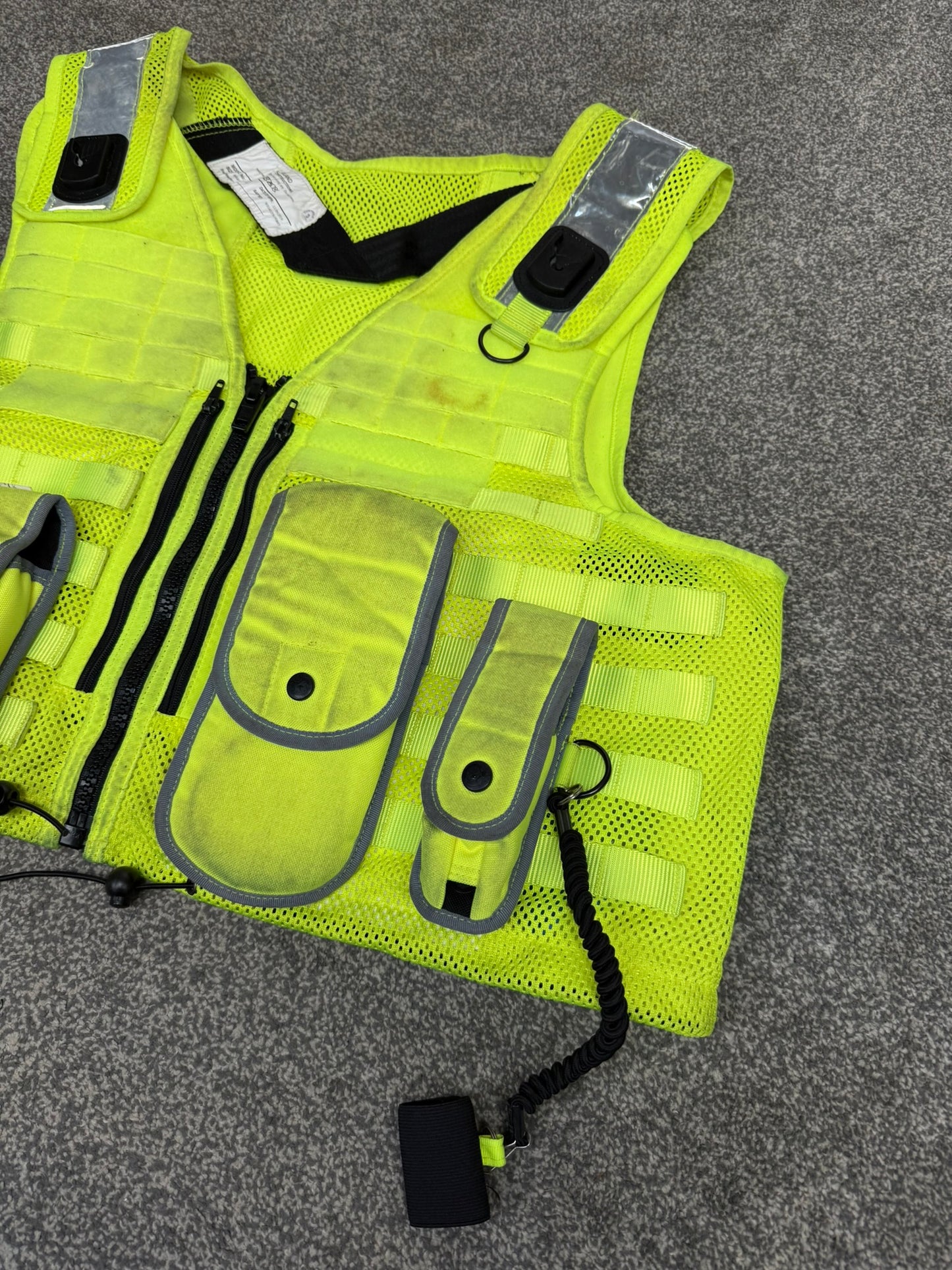 Ex Police Hi Vis Safariland Vest Molle Tactical Utility Security Vest XXL