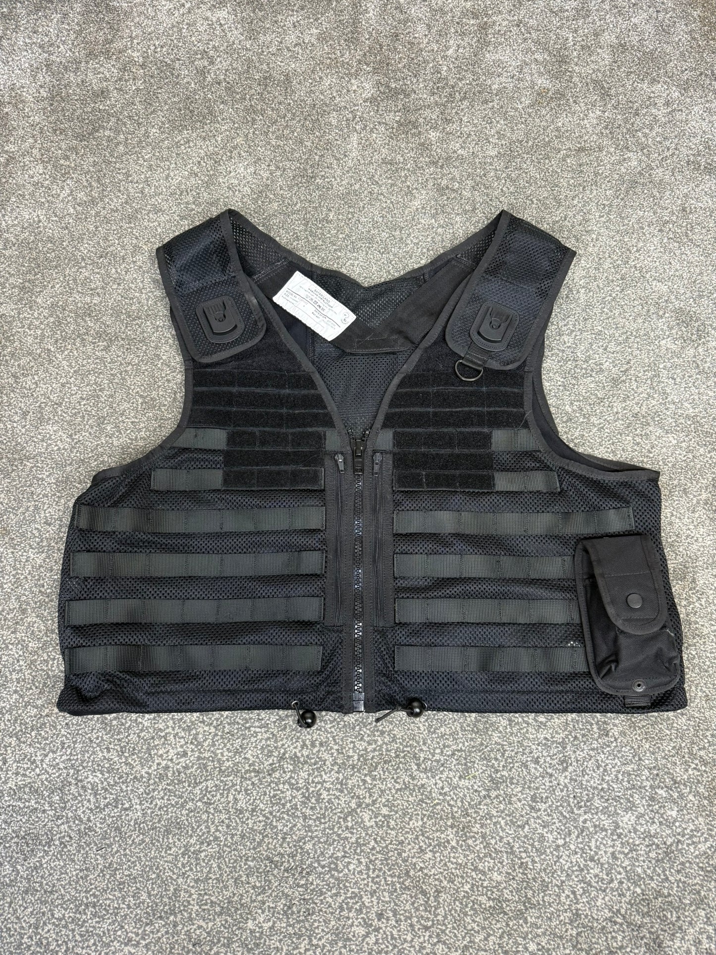 Ex Police Black Safariland Vest Molle Tactical Utility Security Vest XXL