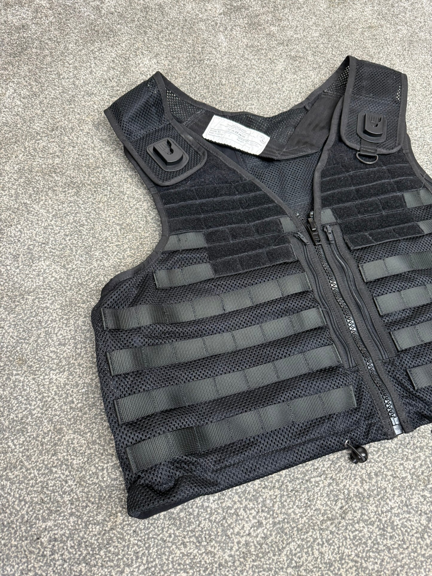 Ex Police Black Safariland Vest Molle Tactical Utility Security Vest XXL