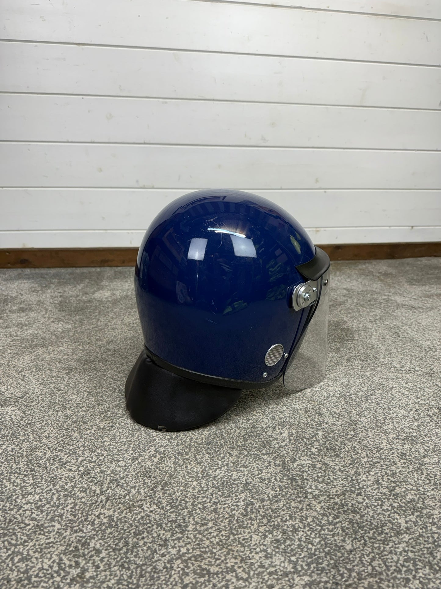 Ex Police Riot Helmet Defender 64cm Genuine Obsolete Collectable Display Airsoft Paintball
