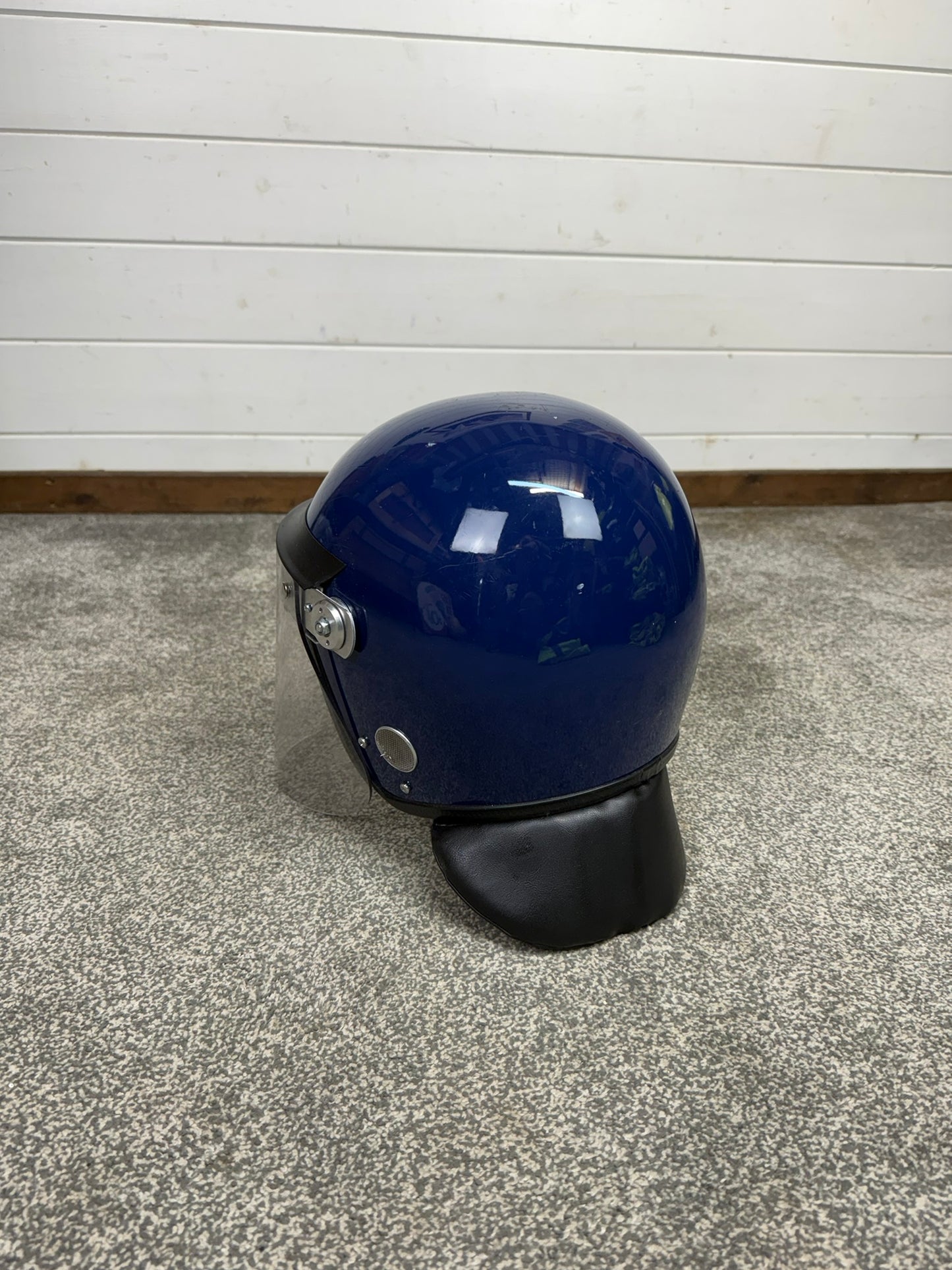 Ex Police Riot Helmet Defender 64cm Genuine Obsolete Collectable Display Airsoft Paintball