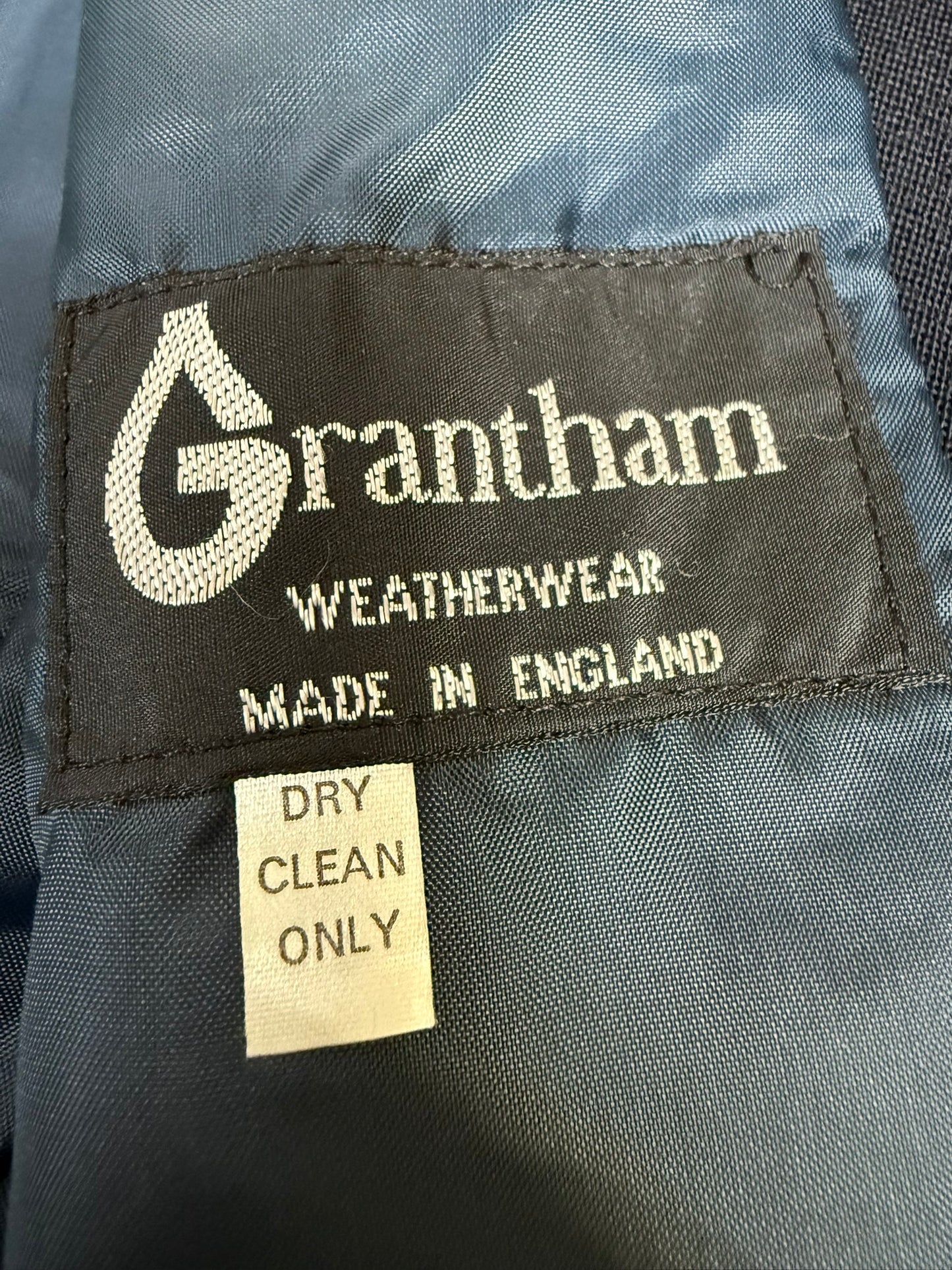 Ex Police Vintage Grantham Weatherwear Overcoat Trenchcoat Long Coat