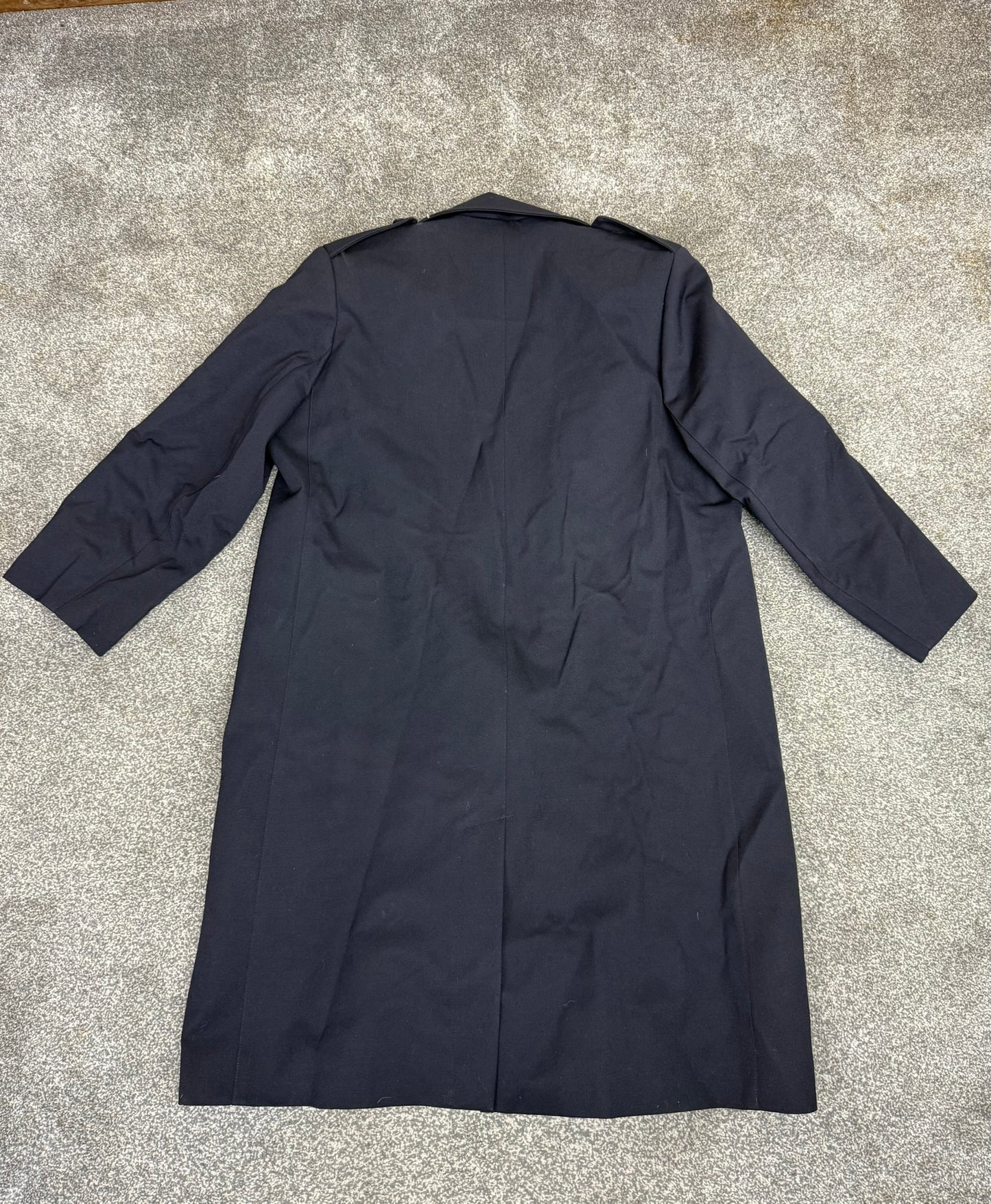 Ex Police Vintage Grantham Weatherwear Overcoat Trenchcoat Long Coat