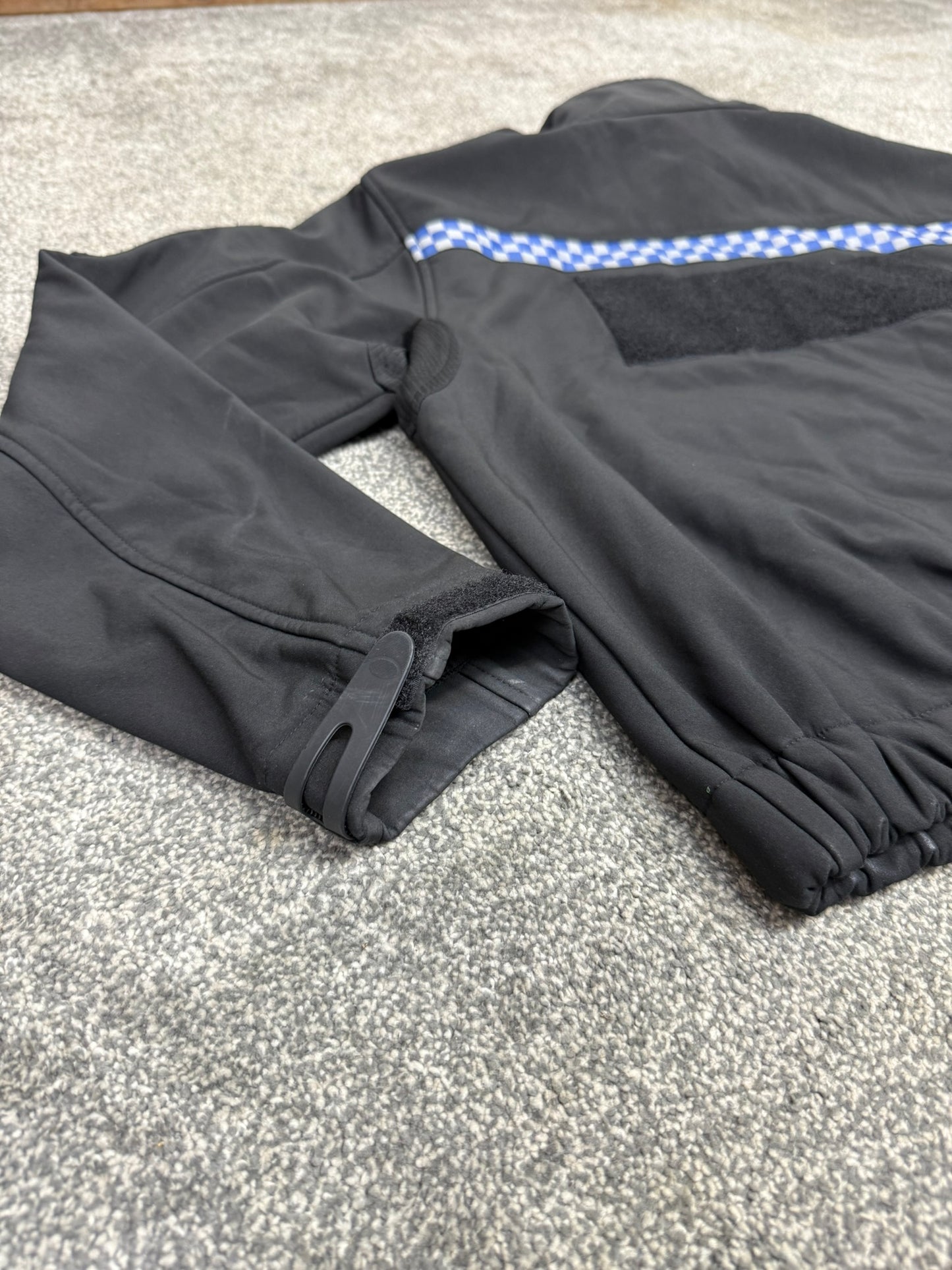 Ex Police Black Soft Shell Fleece Jacket Security Patrol TV Film PR2SSF1