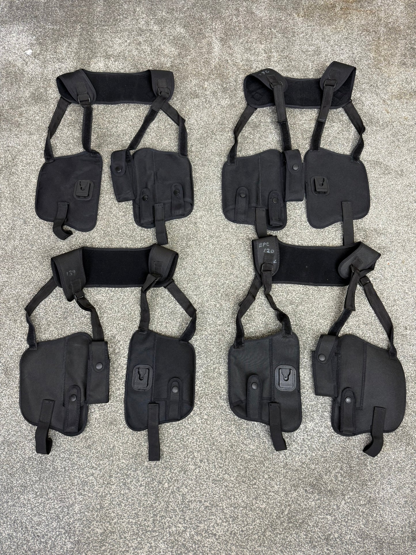 Ex Police Covert Harness Security Close Protection Klickfast Cuff Baton CS Pouch CHOICE