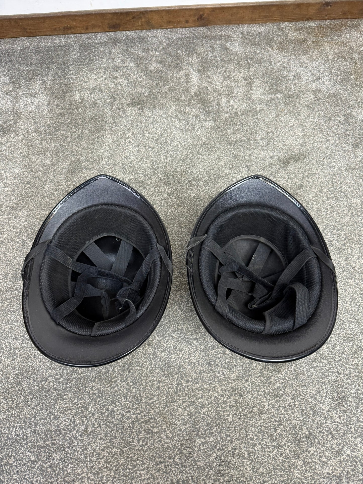 2x Ex Police Custodian Bobby Helmet Job Lot Rose Top Helmet