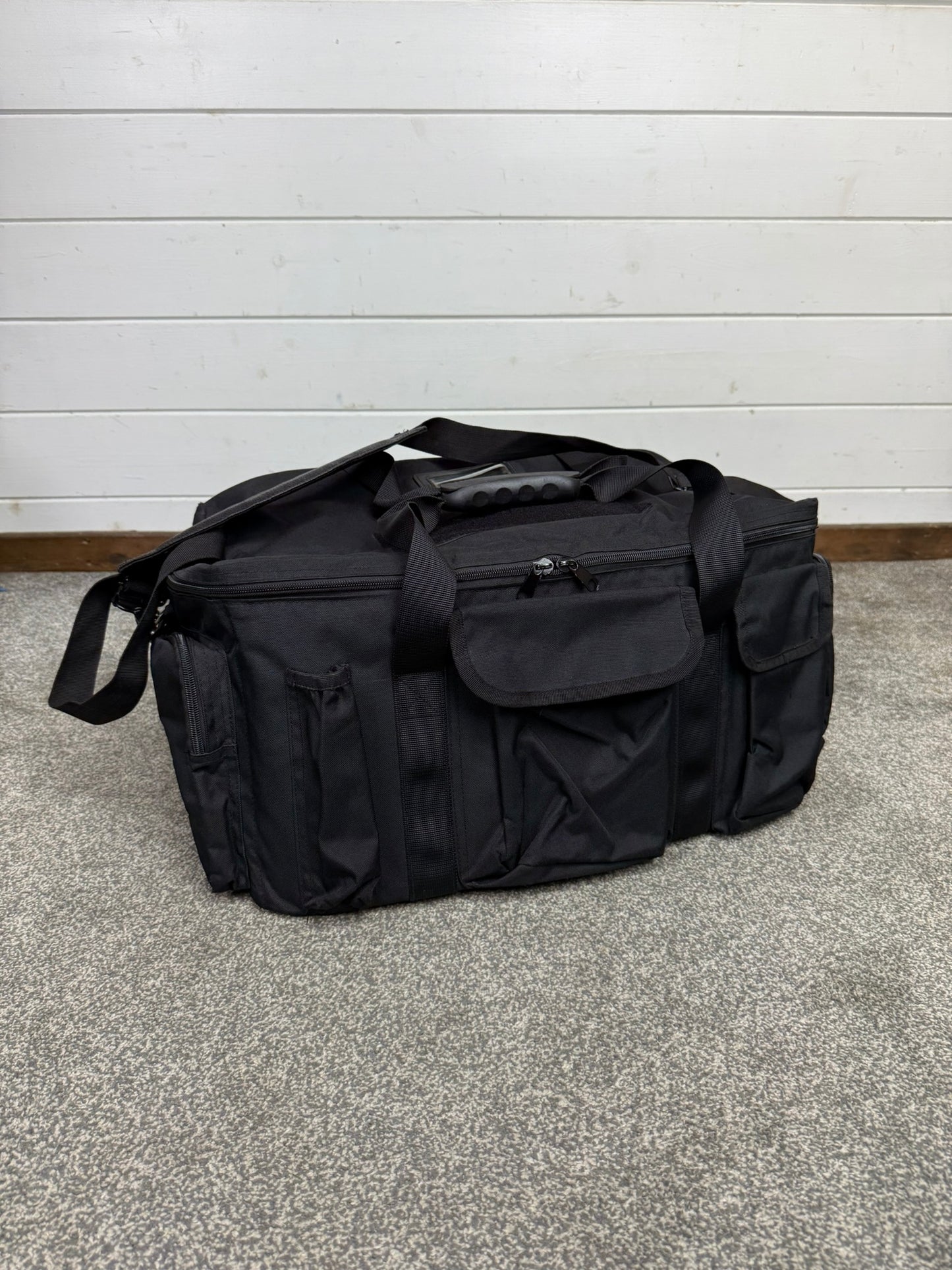 Op.Zulu Black Holdall Police Security Duty Kit Bag