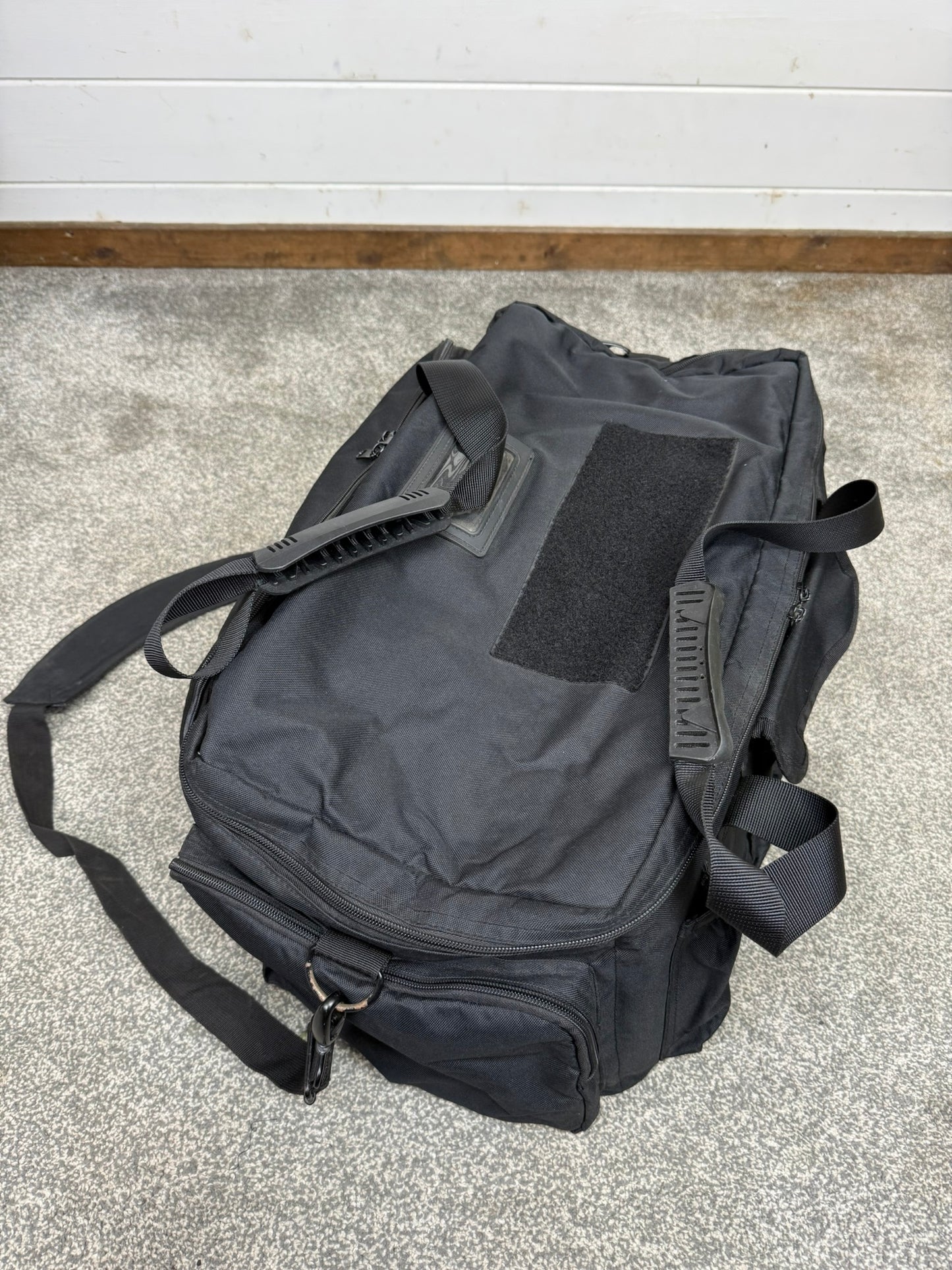 Op.Zulu Black Holdall Police Security Duty Kit Bag