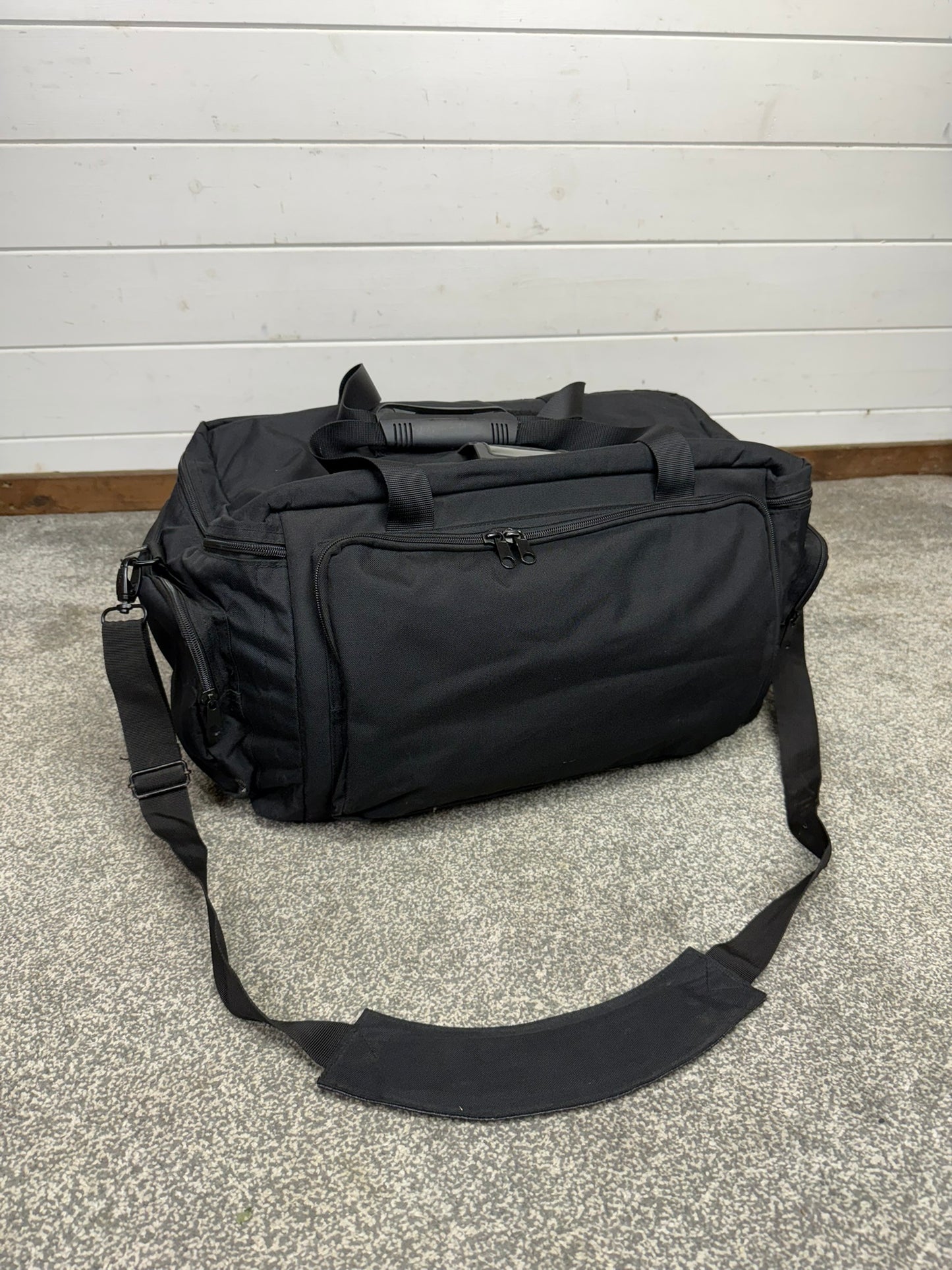 Op.Zulu Black Holdall Police Security Duty Kit Bag