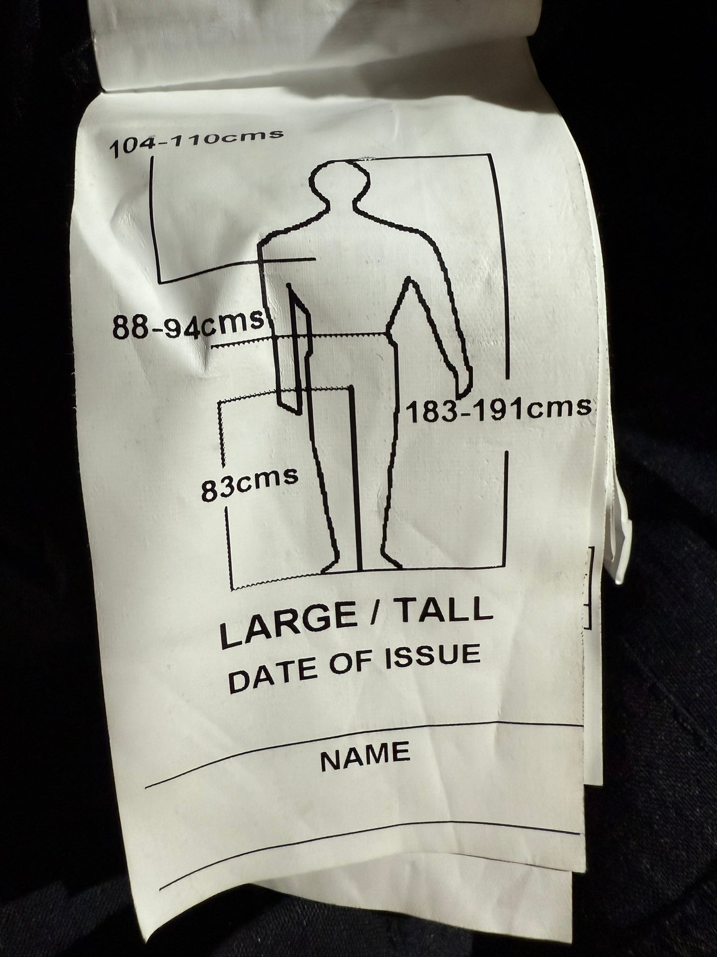 Ex Police Flame Retardant Riot Trousers Overall Coverall Lined Part of 2 Piece
