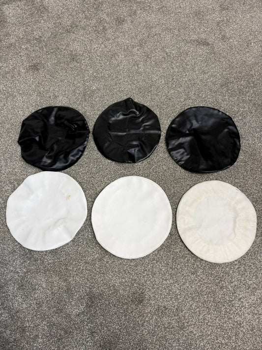 6x Ex Police Peak Cap Traffic Rain Covers Job Lot Mixed