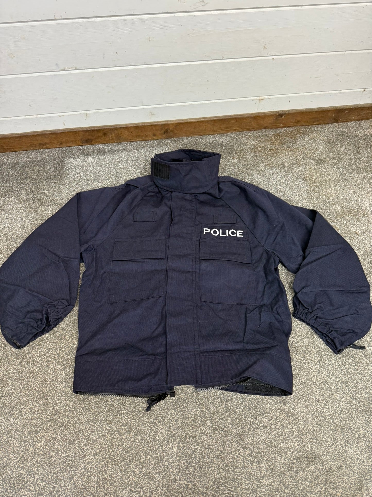 Ex Police 2 Piece Coverall Riot Suit MEDIUM Derby Unitex - Badged