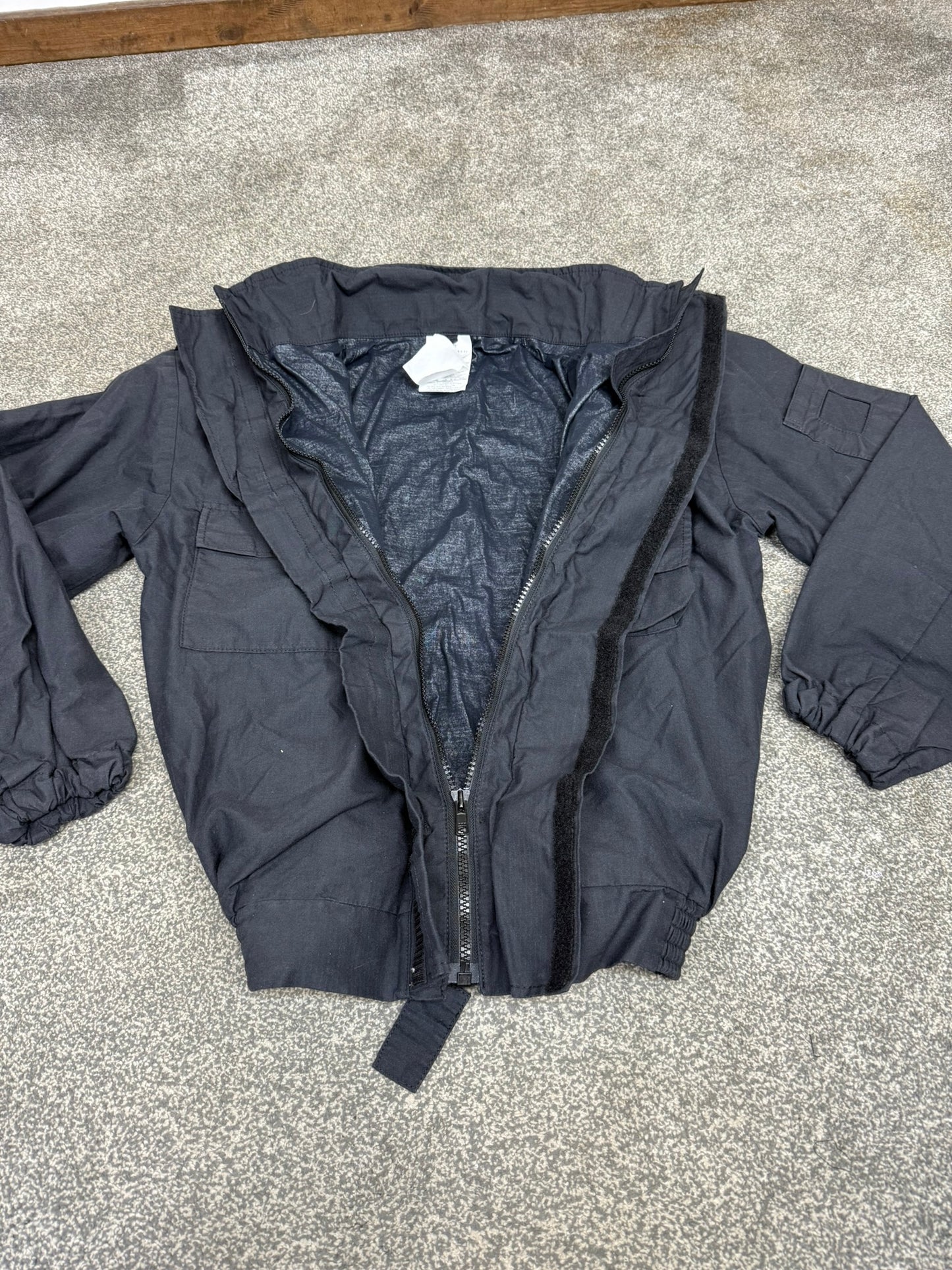 Ex Police Flame Retardant Riot Jacket Overall Coverall Lined Part of 2 Piece