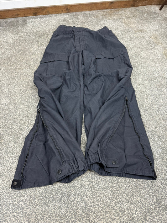Ex Police Flame Retardant Riot Trousers Lined Overall Coverall Part of 2 Piece