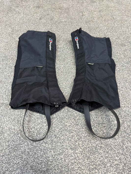 Berghaus Gore-Tex GTX II Boot Gaiters - Black - L/XL Regular