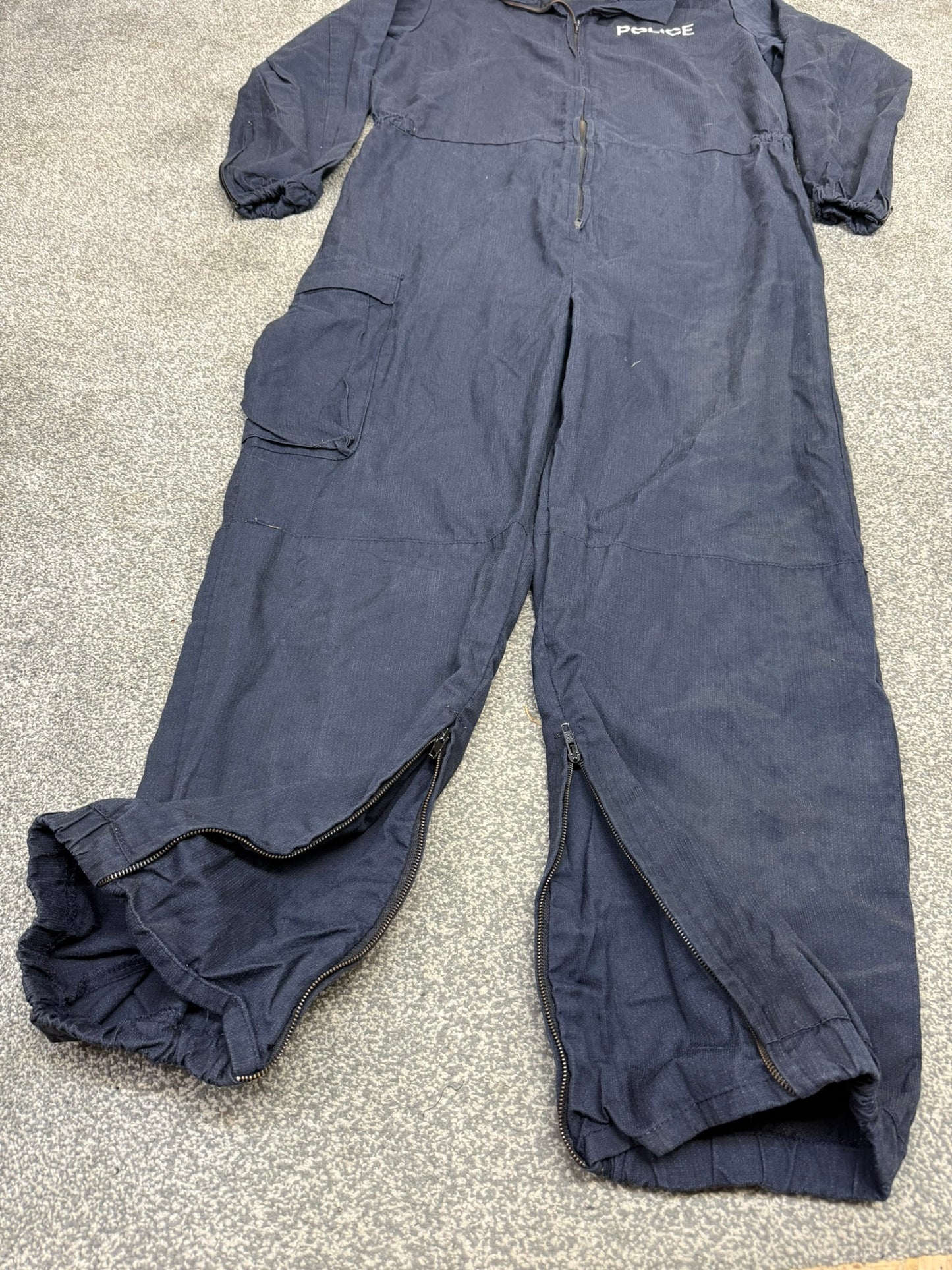 Ex Police Coverall Riot Suit LARGE PSU Riot Overalls - Badged