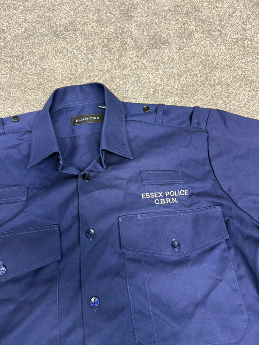 Ex Essex Police CBRN Navy Blue Shirt Collector Film/TV Uniform Display