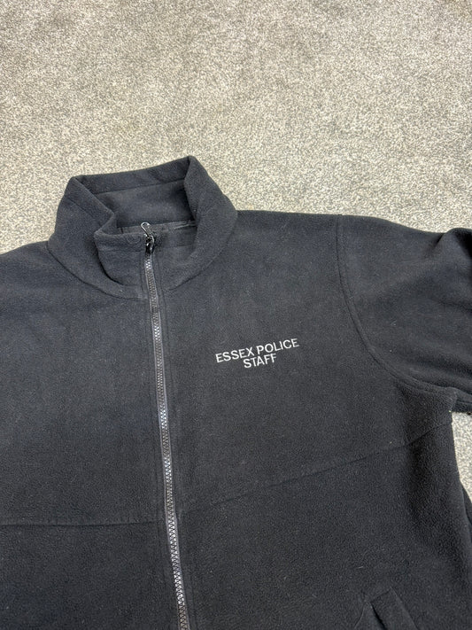 Ex Police Fleece "ESSEX POLICE STAFF" Zipped Jumper