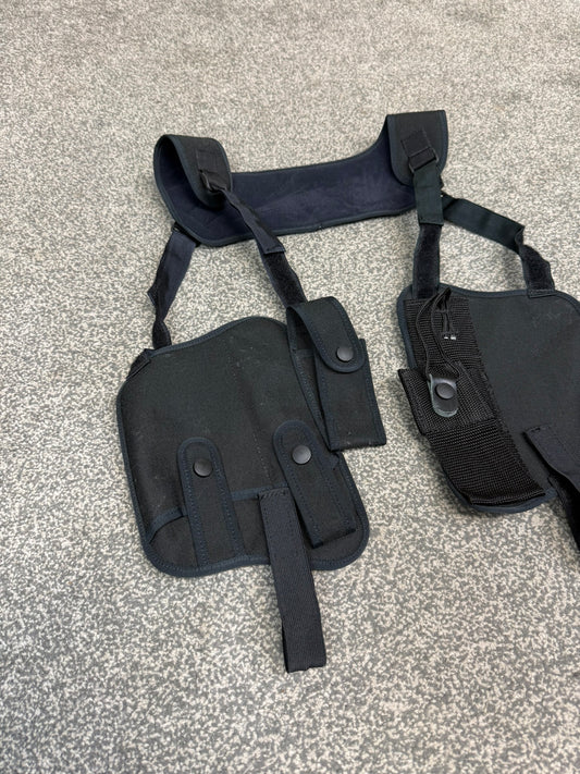 Ex Police Covert Harness Security Close Protection Radio Cuff Baton CS Pouch