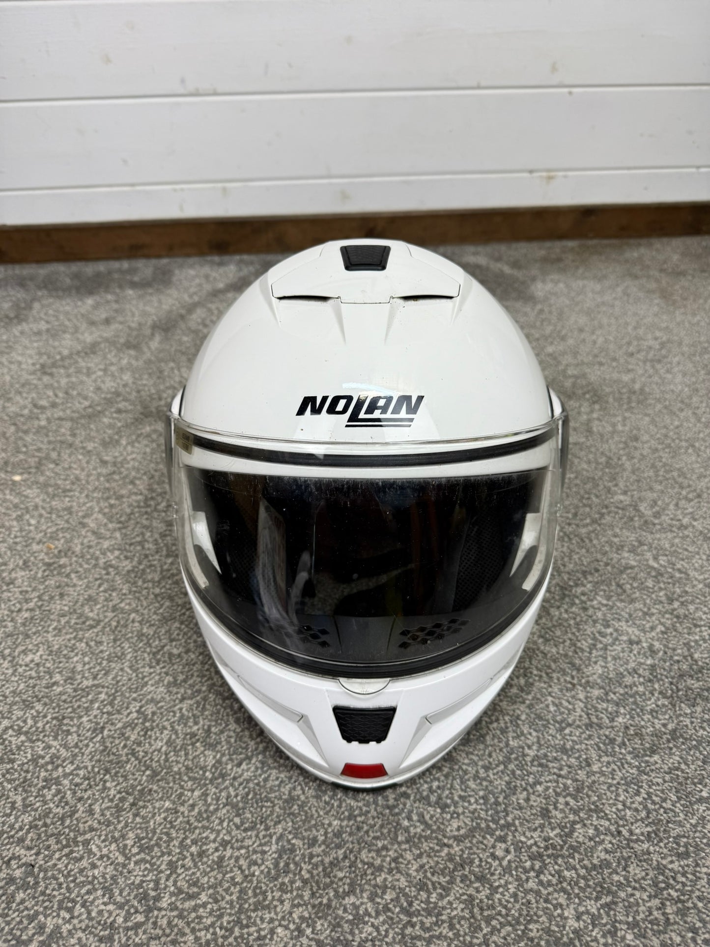 Ex Police Nolan Flip-Up N103 Classic N-Com Motorcycle Helmet - Large