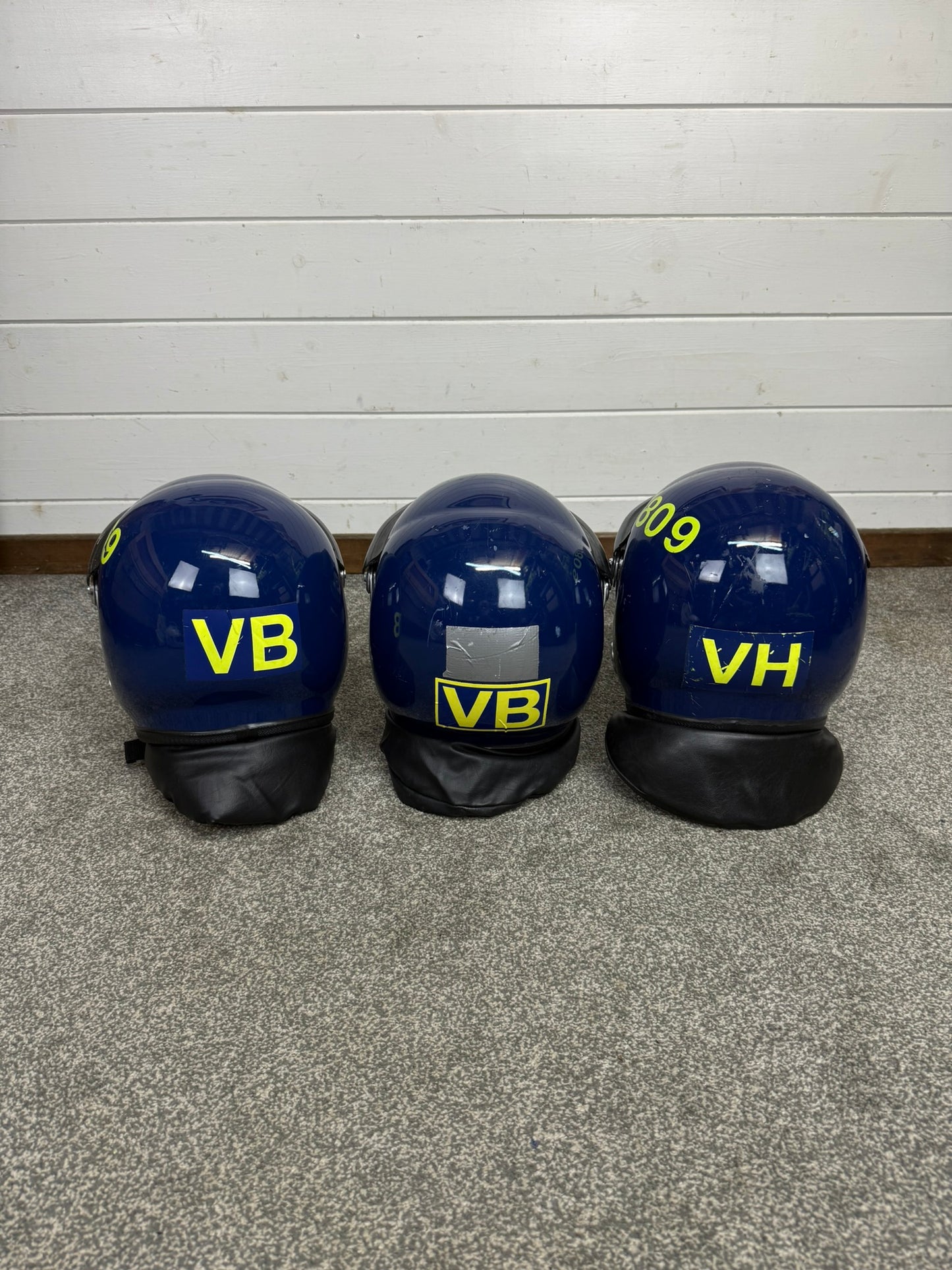 Ex Police Riot Helmet Genuine Obsolete Collectable Display Airsoft Paintball