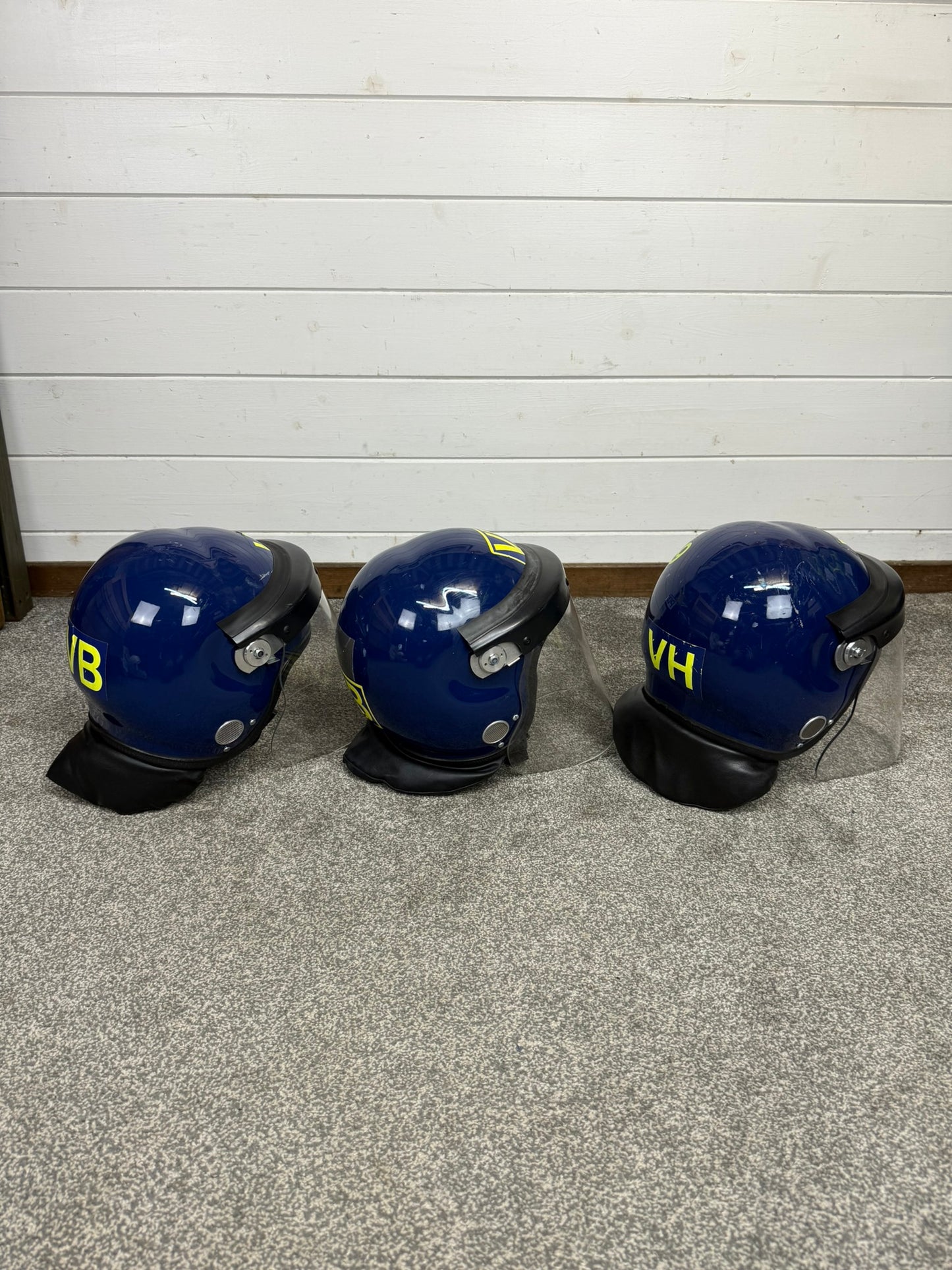Ex Police Riot Helmet Genuine Obsolete Collectable Display Airsoft Paintball
