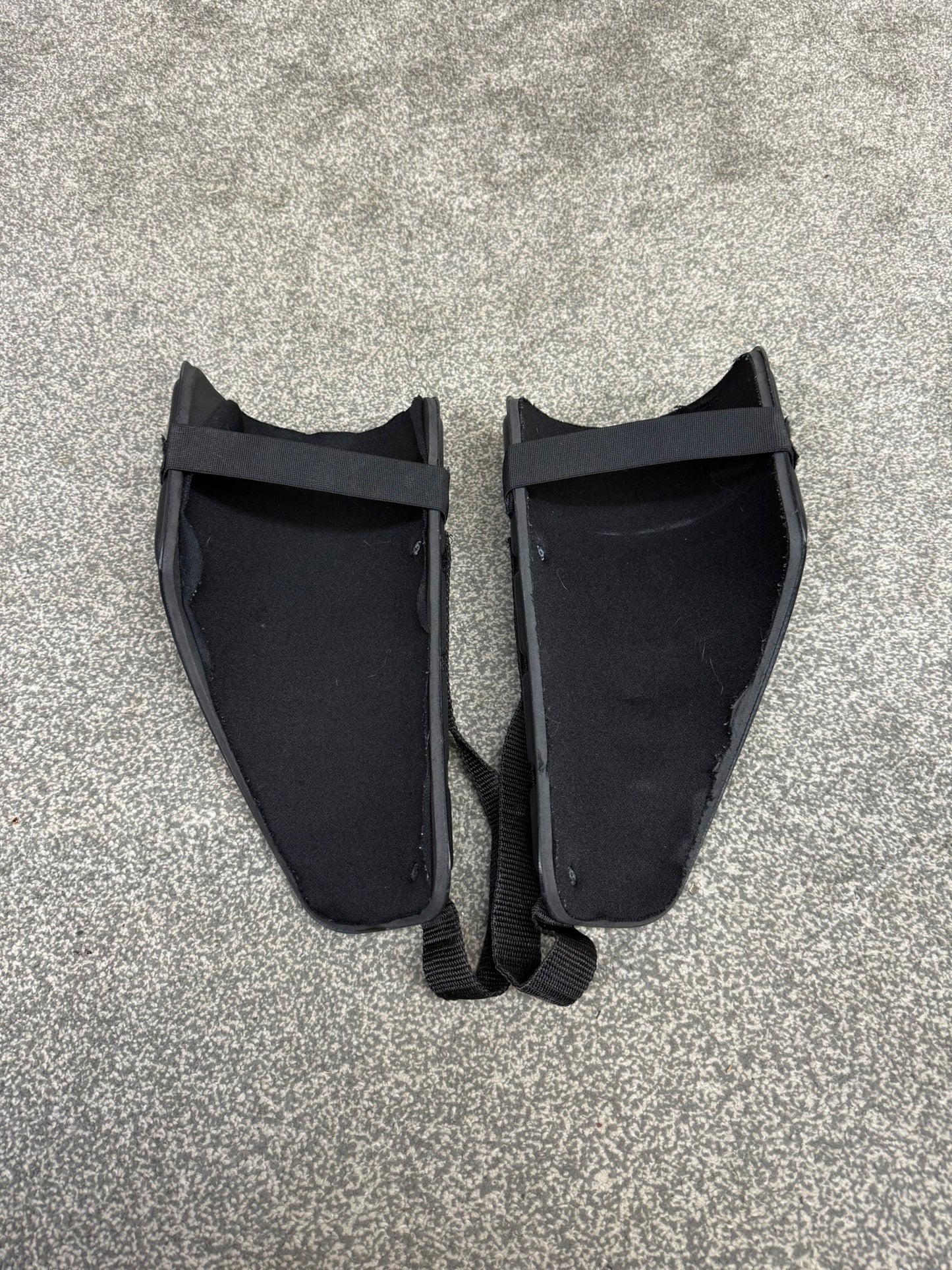 Ex Police Riot Thigh Guards PAIR Public Order Guards Airsoft Paintball