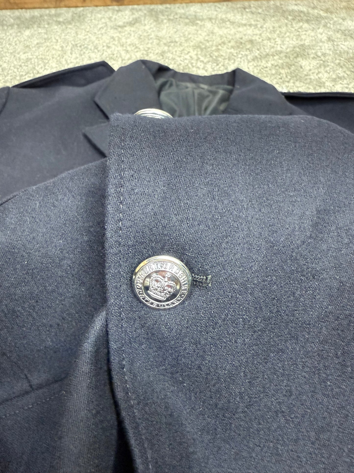 Obsolete Hertfordshire Constabulary Jacket Police Tunic Fancy Dress Theatre