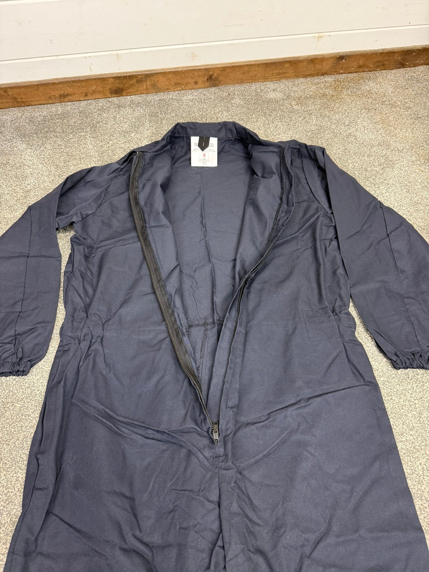 Ex Police Derby Unitex Coverall Riot Suit LARGE PSU Flame Resistant Riot Overalls - Badged