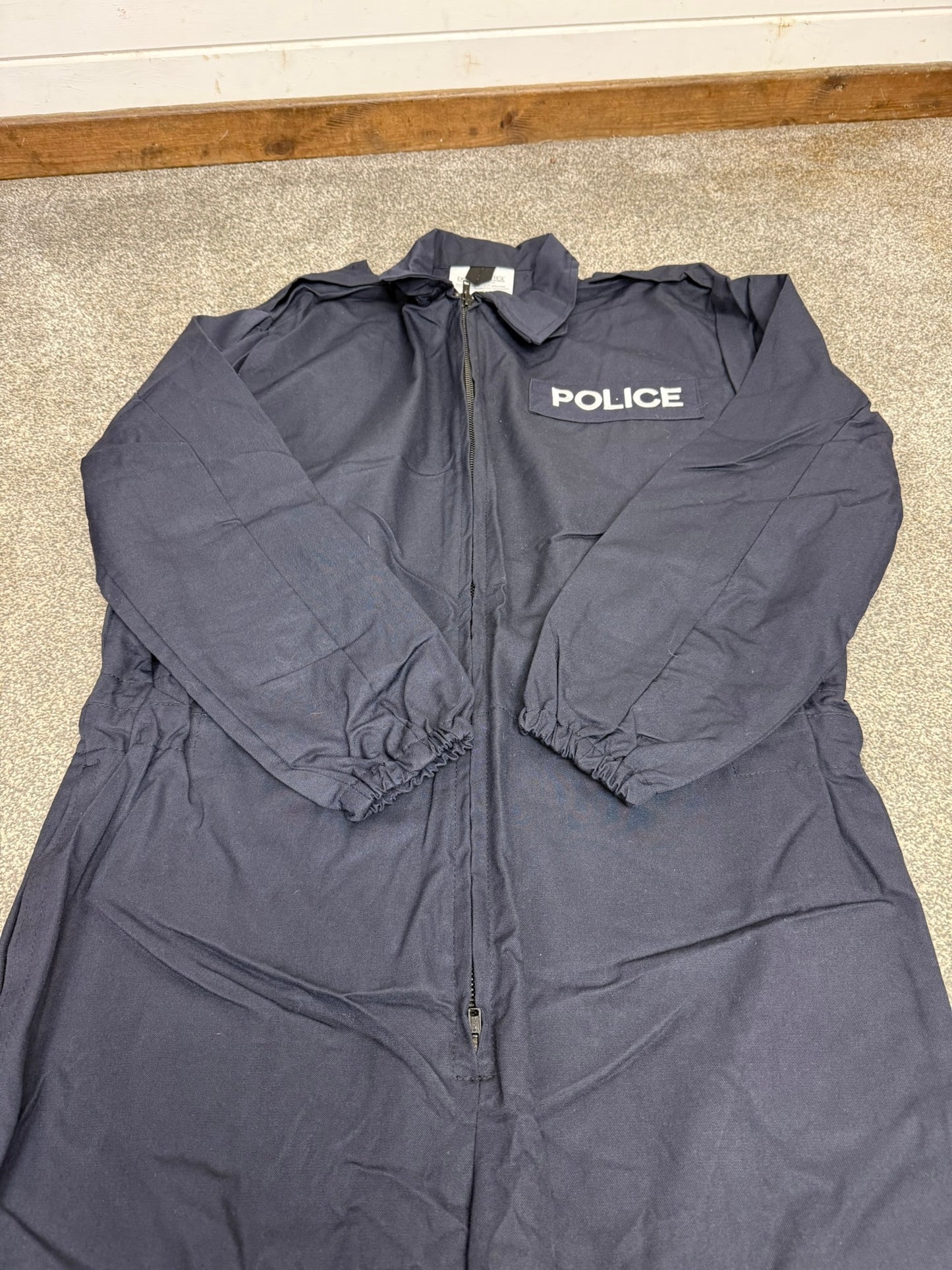 Ex Police Derby Unitex Coverall Riot Suit LARGE PSU Flame Resistant Riot Overalls - Badged