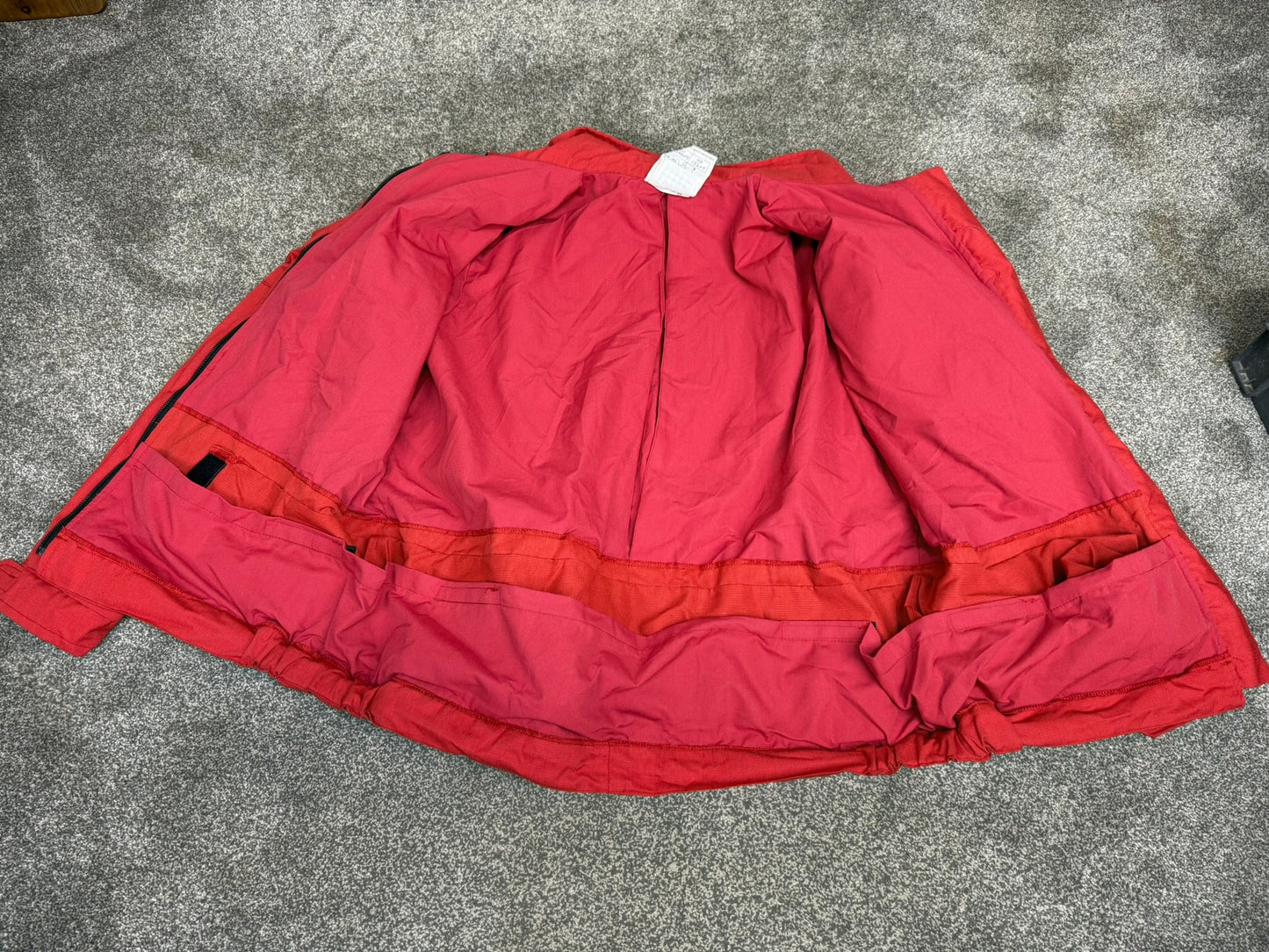 Ex Police Red PSU Riot Training Jacket Derby Unitex Public Order