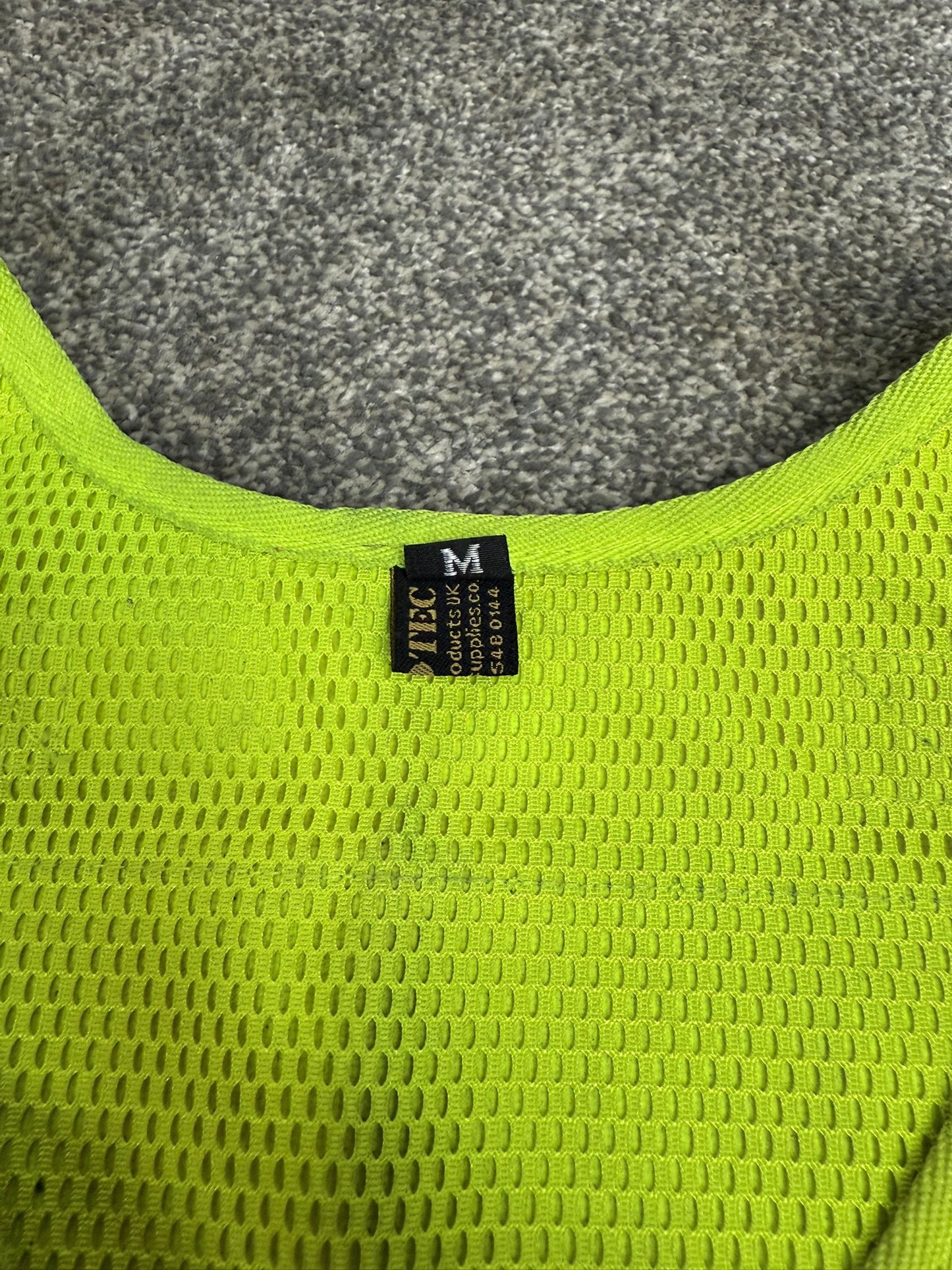 Ex Police Protec Tactical Vest Hi Vis Chequered Security Utility Patrol Vest MEDIUM