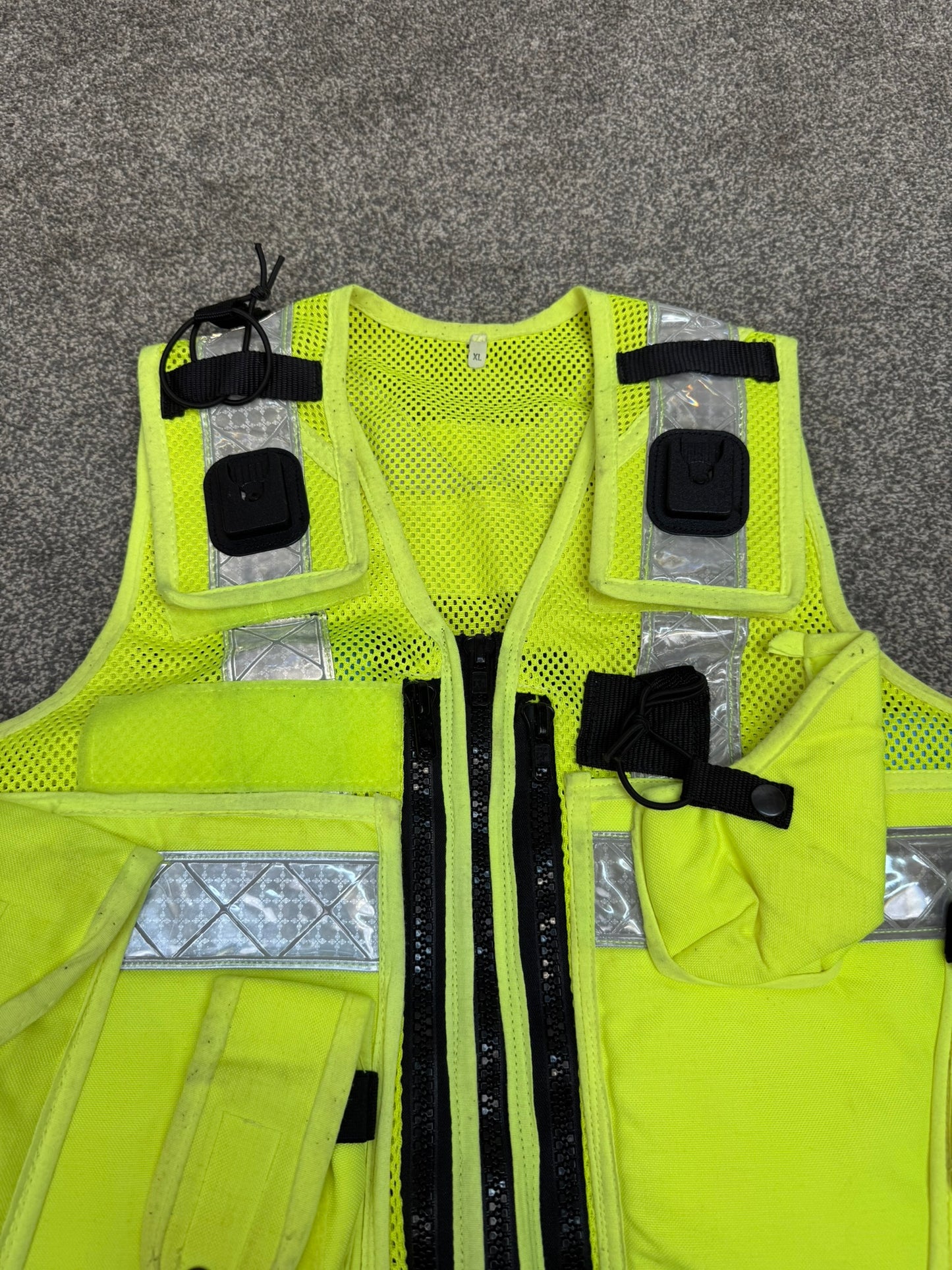 Arktis Hi Vis Utility Tac Vest LARGE Ex Police Dog Handler Security Patrol Equipment Vest